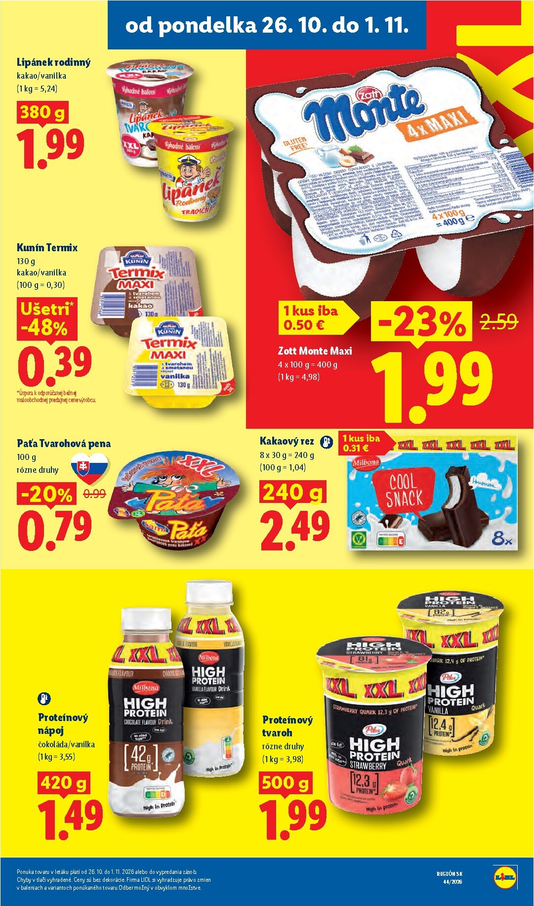 lidl - Aktuálny Lidl leták od pondelka, 26.10.2026 do nedele, 01.11.2026 - page: 29