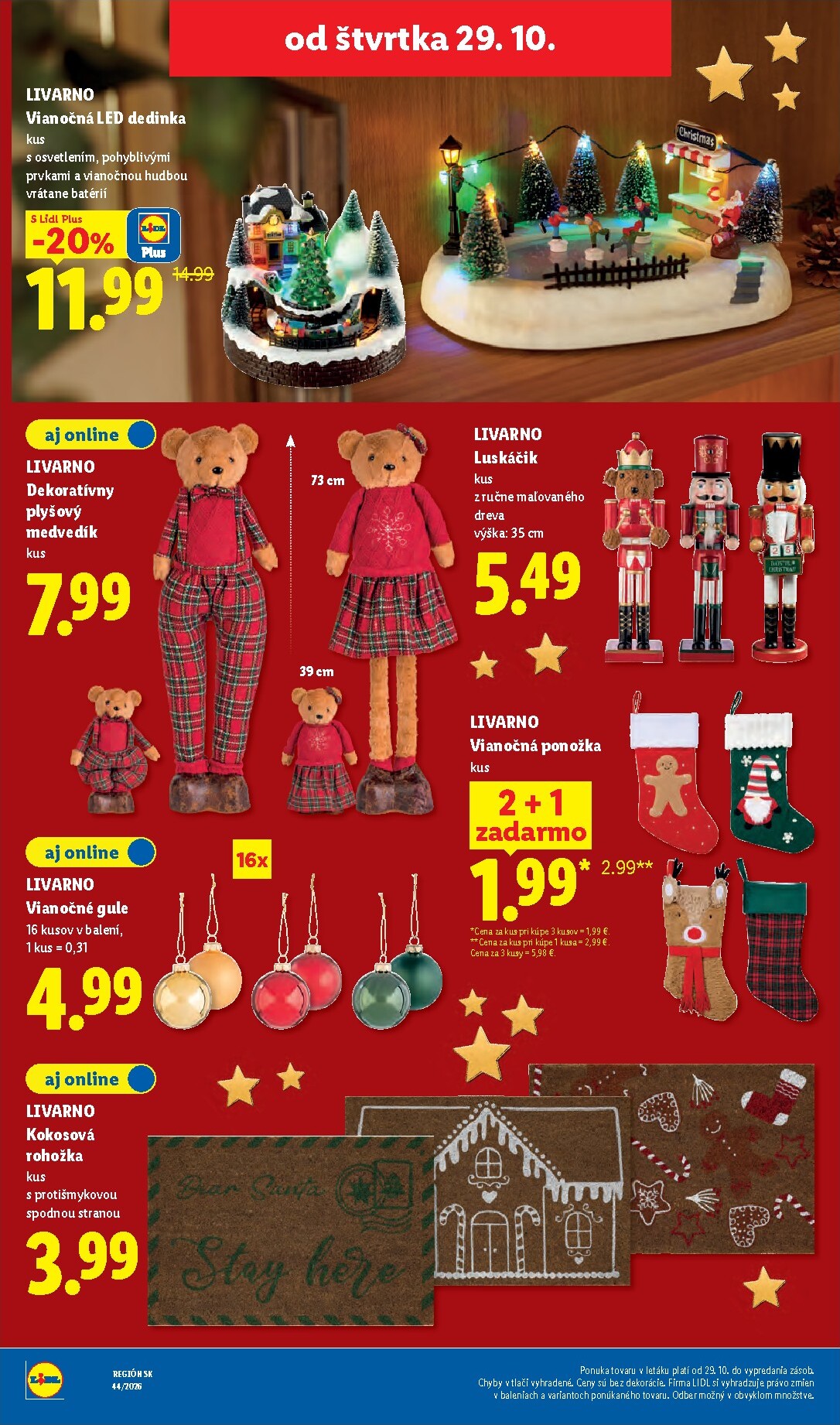 lidl - Aktuálny Lidl leták od pondelka, 26.10.2026 do nedele, 01.11.2026 - page: 97