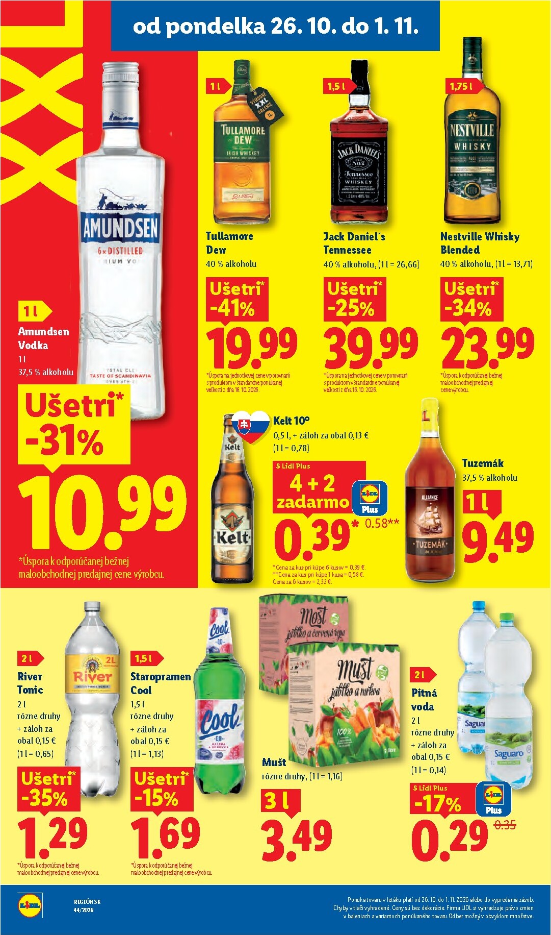 lidl - Aktuálny Lidl leták od pondelka, 26.10.2026 do nedele, 01.11.2026 - page: 38