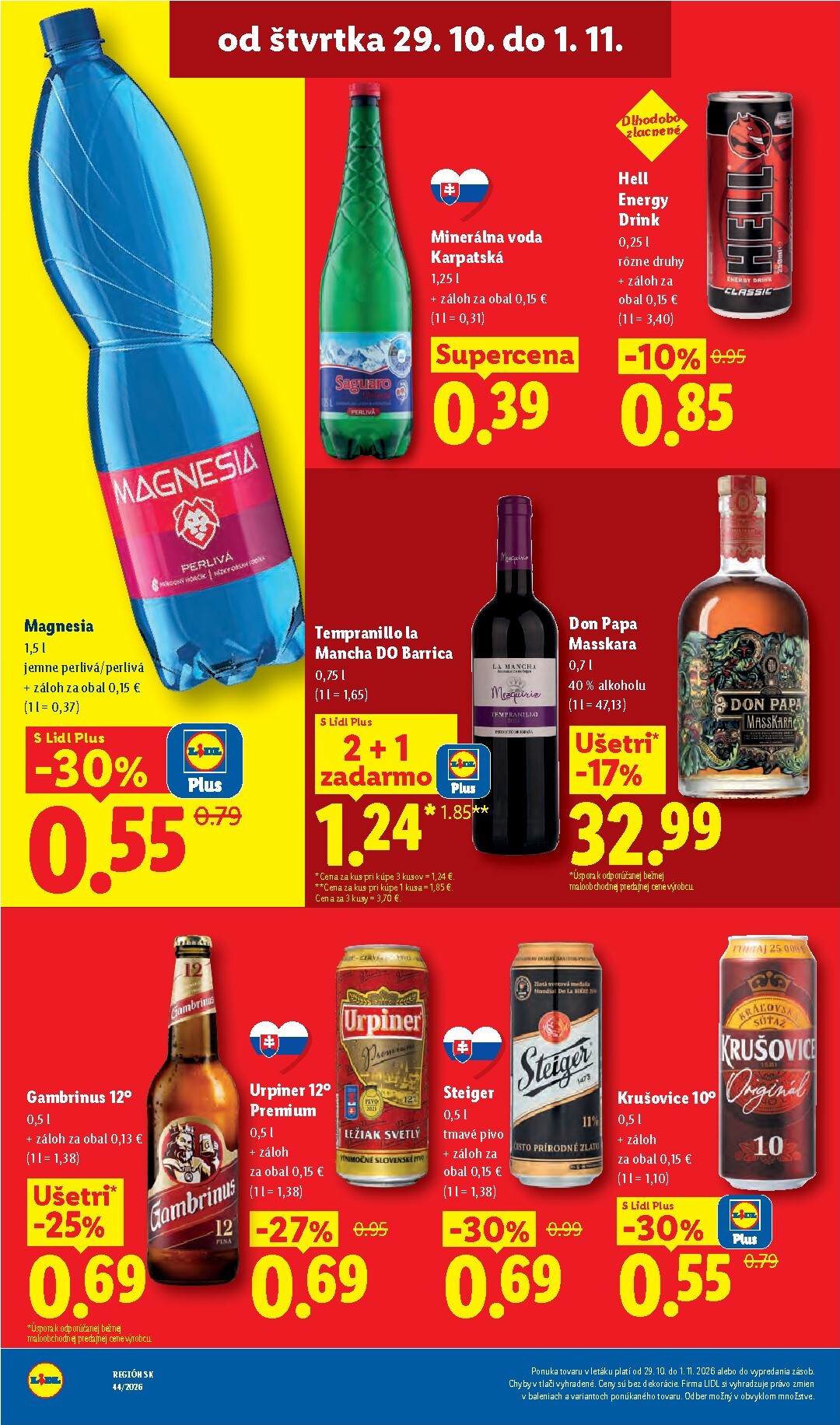 lidl - Aktuálny Lidl leták od pondelka, 26.10.2026 do nedele, 01.11.2026 - page: 80