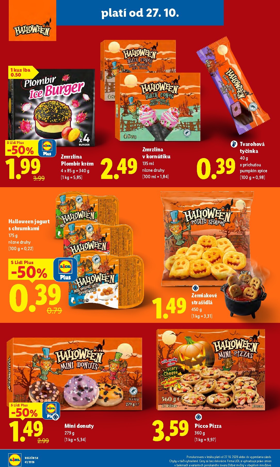 lidl - Aktuálny Lidl leták od pondelka, 26.10.2026 do nedele, 01.11.2026 - page: 47