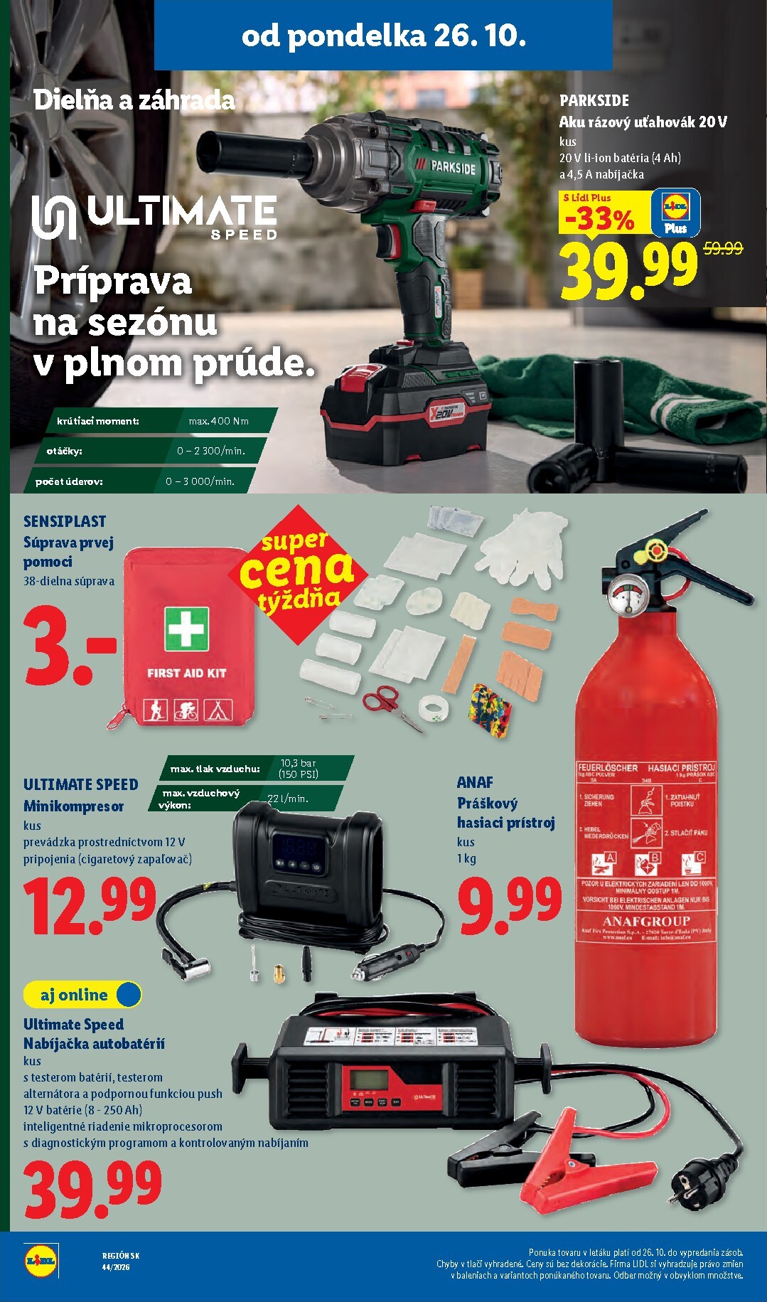lidl - Aktuálny Lidl leták od pondelka, 26.10.2026 do nedele, 01.11.2026 - page: 60