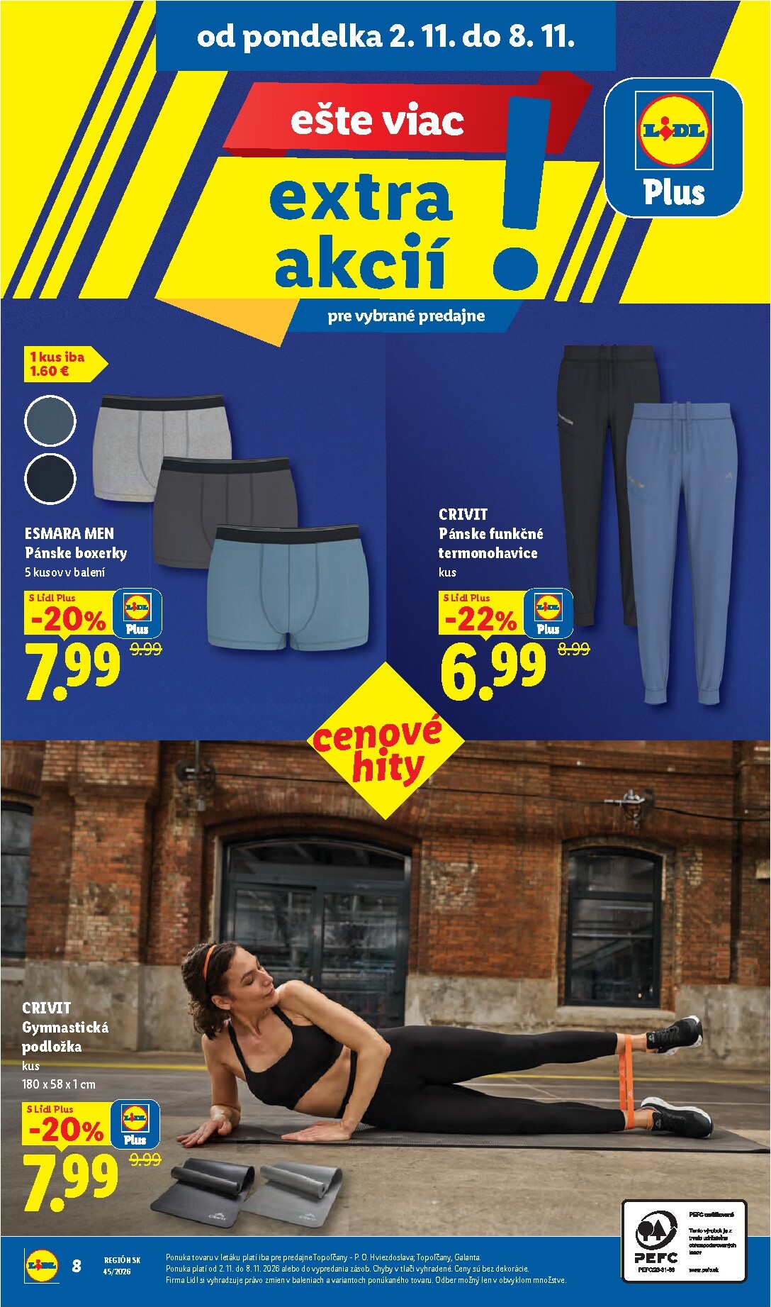 lidl - Nový Lidl - Ešte viac extra akcií leták od pondelka, 02.11.2026 do nedele, 08.11.2026 - page: 8