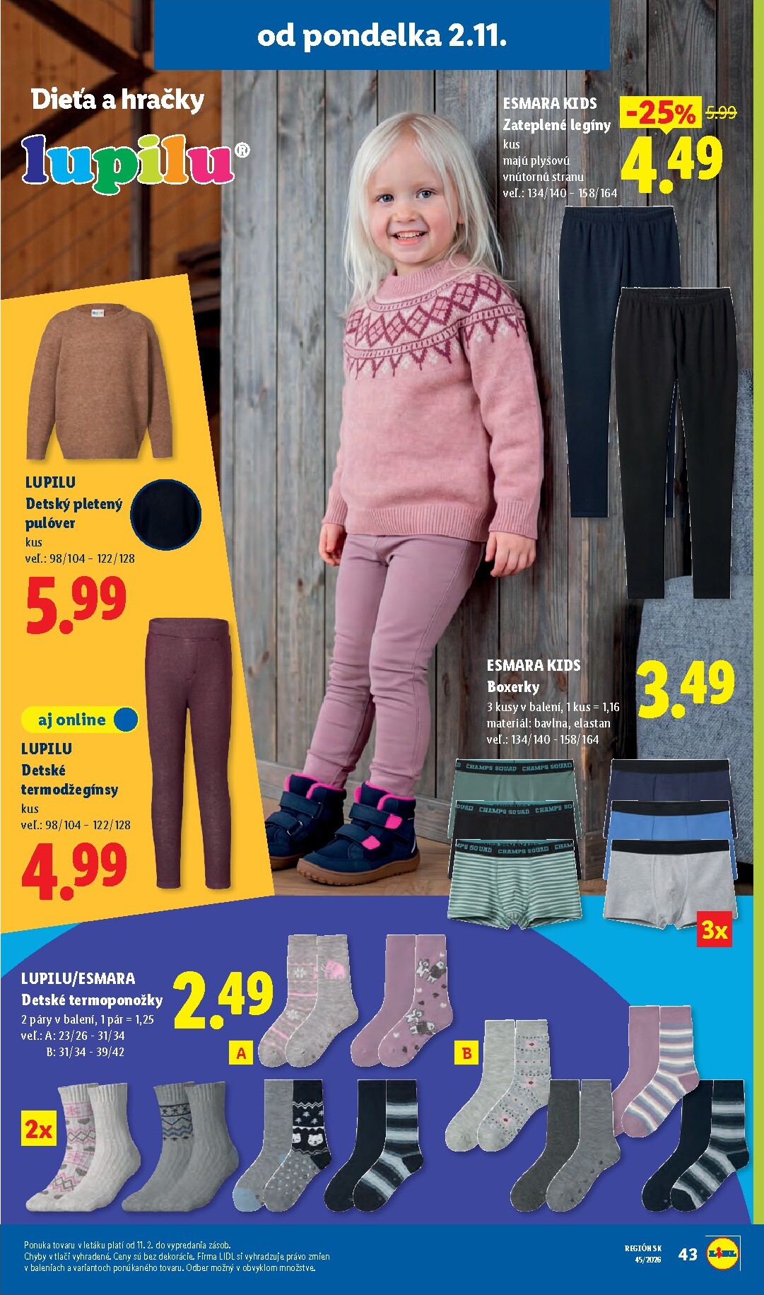 lidl - Nový Lidl leták od pondelka, 02.11.2026 do nedele, 08.11.2026 - page: 68