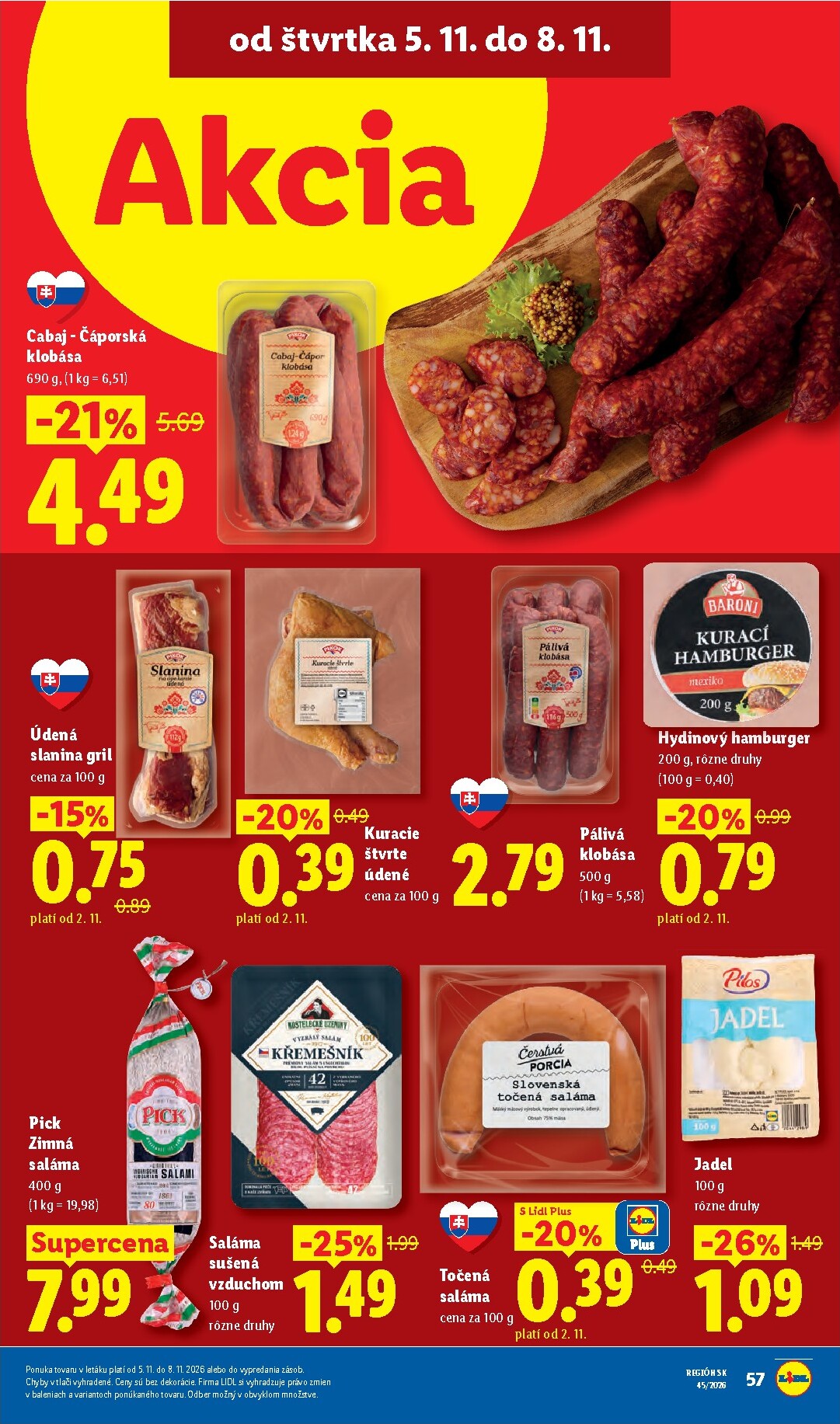 lidl - Nový Lidl leták od pondelka, 02.11.2026 do nedele, 08.11.2026 - page: 81
