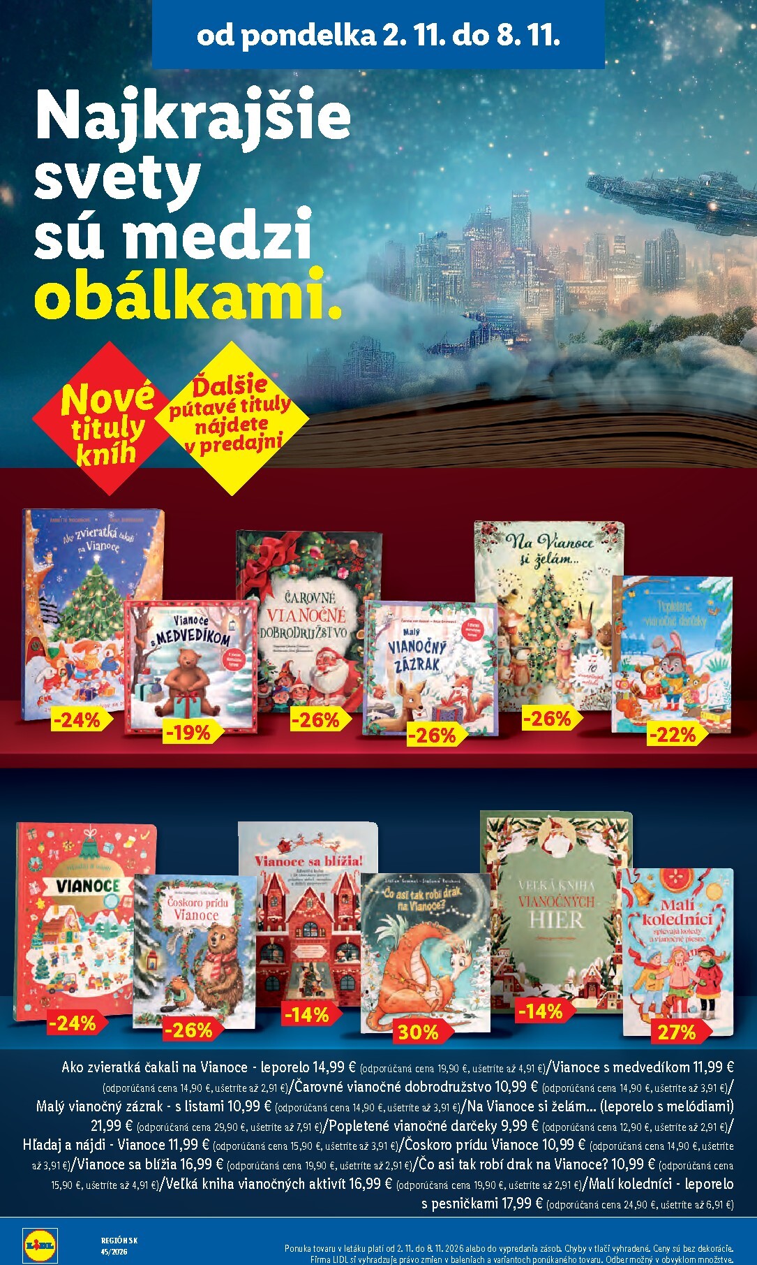 lidl - Nový Lidl leták od pondelka, 02.11.2026 do nedele, 08.11.2026 - page: 70