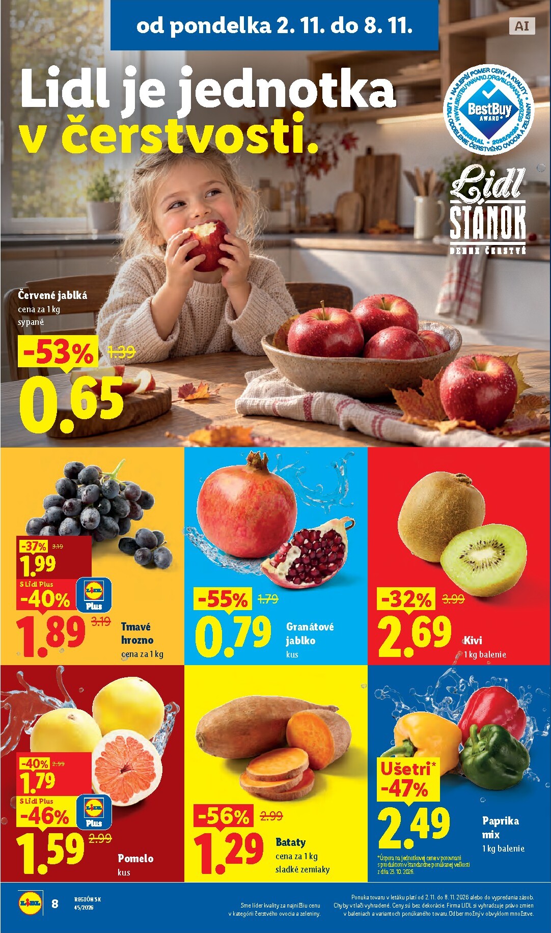 lidl - Nový Lidl leták od pondelka, 02.11.2026 do nedele, 08.11.2026 - page: 12