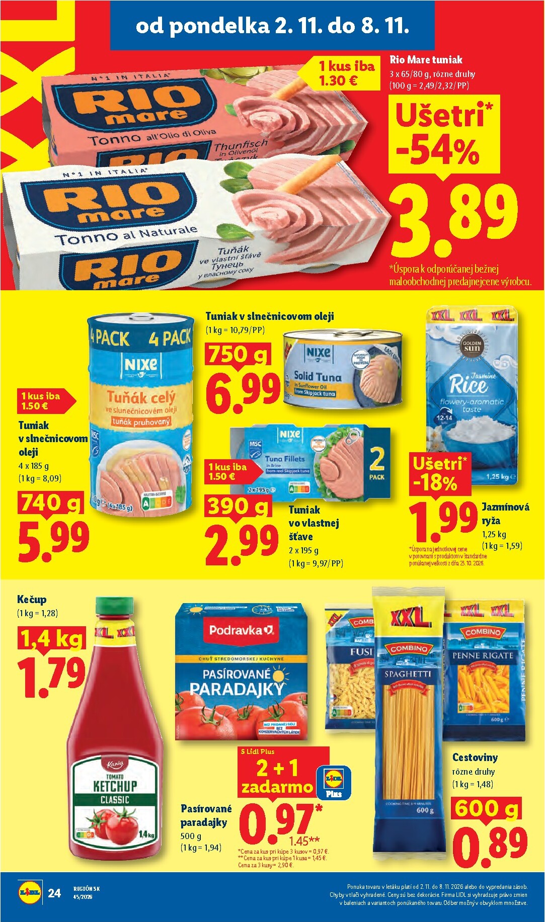 lidl - Nový Lidl leták od pondelka, 02.11.2026 do nedele, 08.11.2026 - page: 39