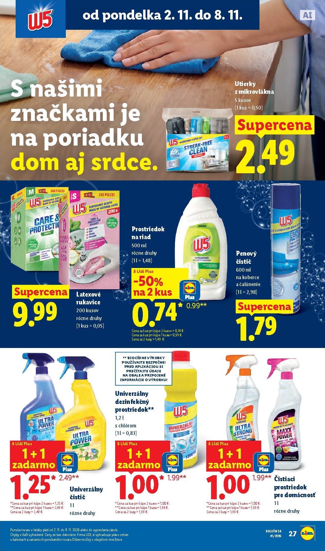 lidl - Nový Lidl leták od pondelka, 02.11.2026 do nedele, 08.11.2026 - page: 46