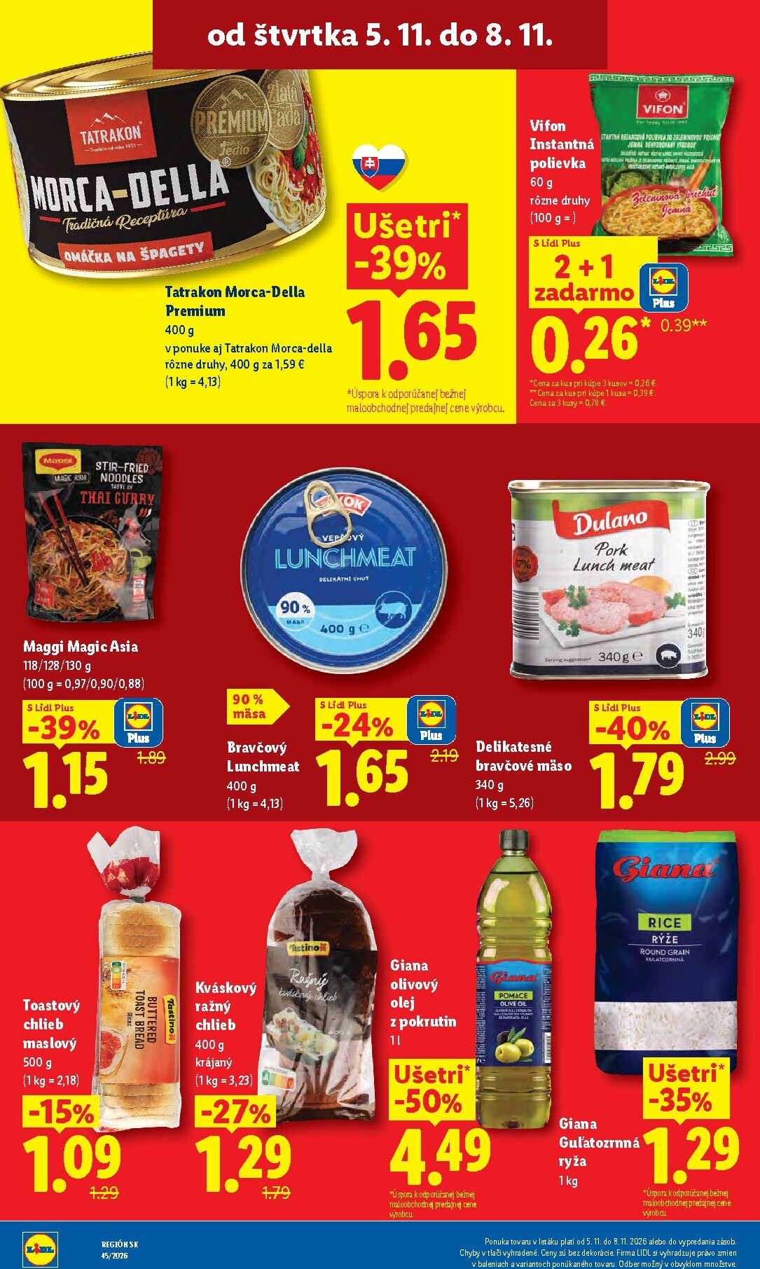 lidl - Nový Lidl leták od pondelka, 02.11.2026 do nedele, 08.11.2026 - page: 83