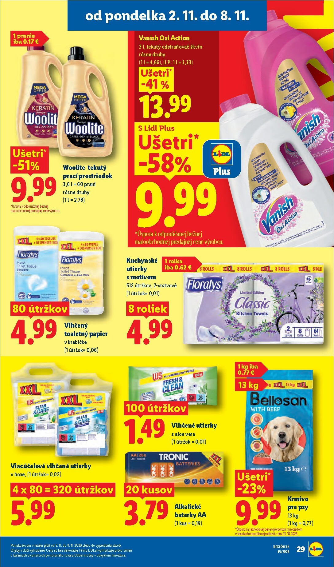 lidl - Nový Lidl leták od pondelka, 02.11.2026 do nedele, 08.11.2026 - page: 41