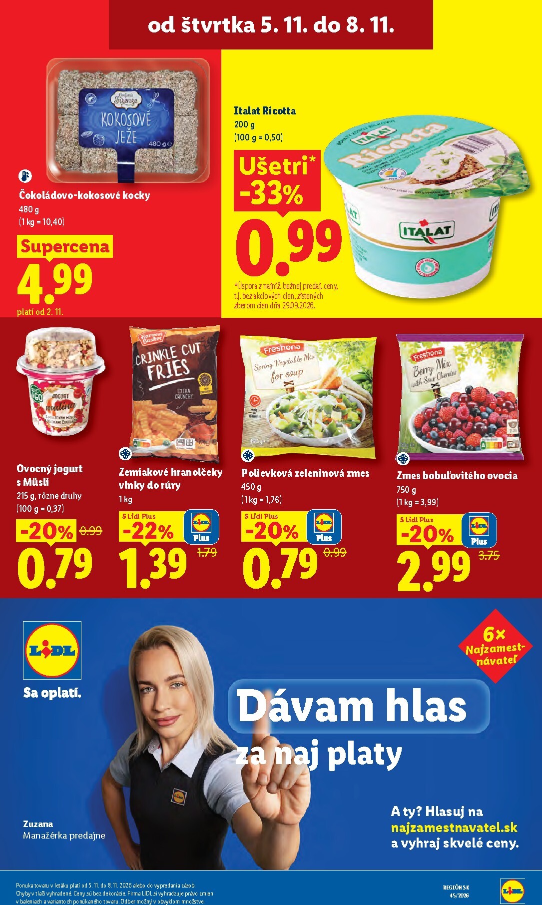 lidl - Nový Lidl leták od pondelka, 02.11.2026 do nedele, 08.11.2026 - page: 82