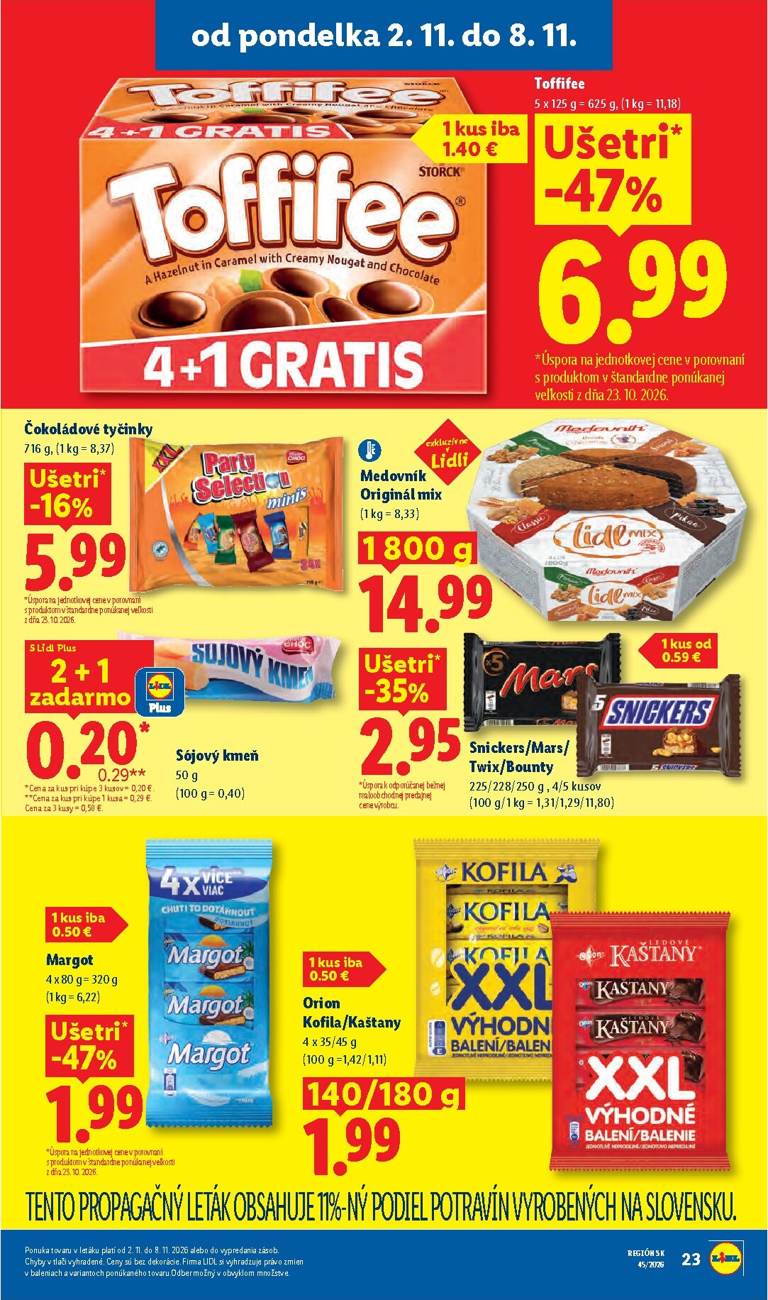 lidl - Nový Lidl leták od pondelka, 02.11.2026 do nedele, 08.11.2026 - page: 37