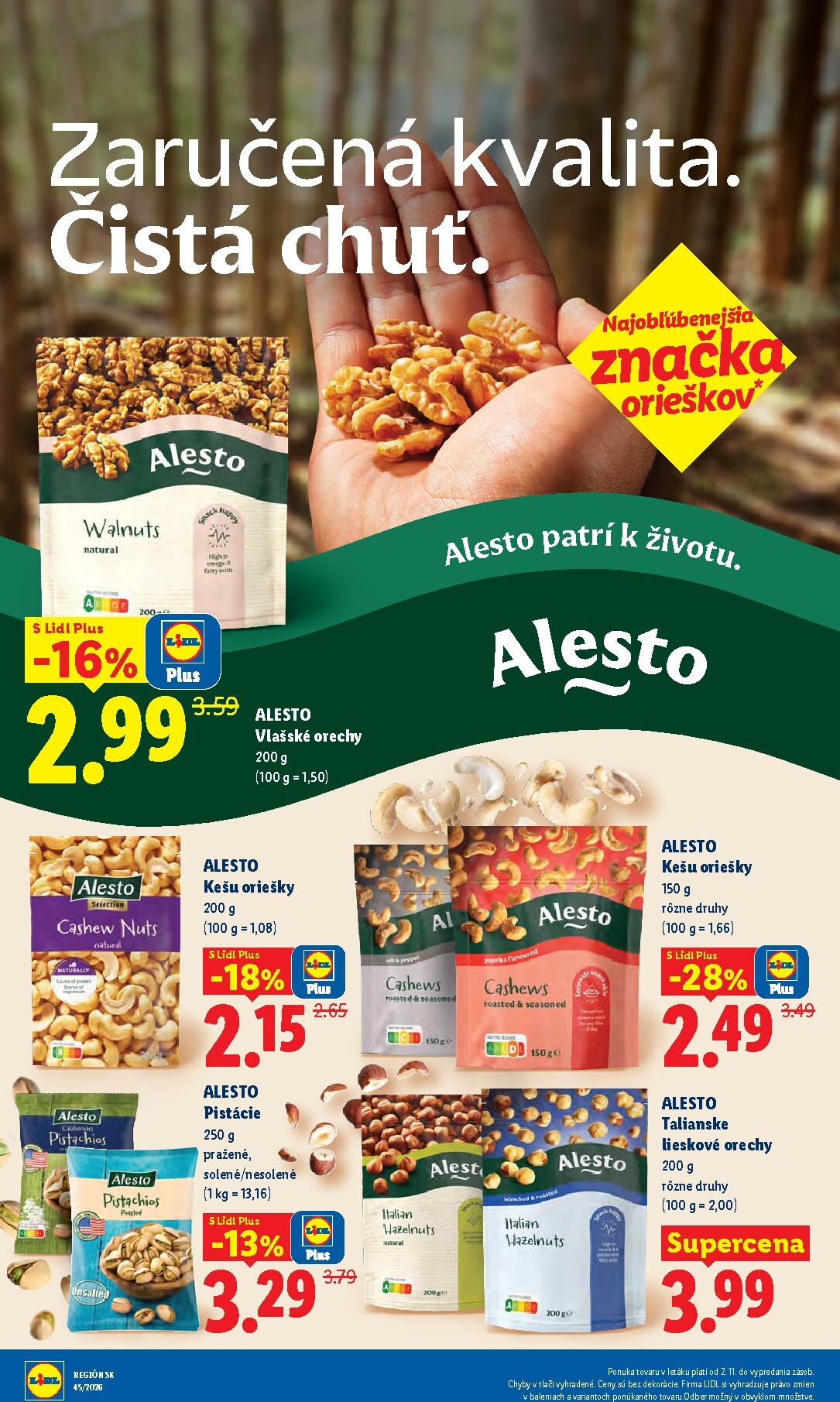 lidl - Nový Lidl leták od pondelka, 02.11.2026 do nedele, 08.11.2026 - page: 18