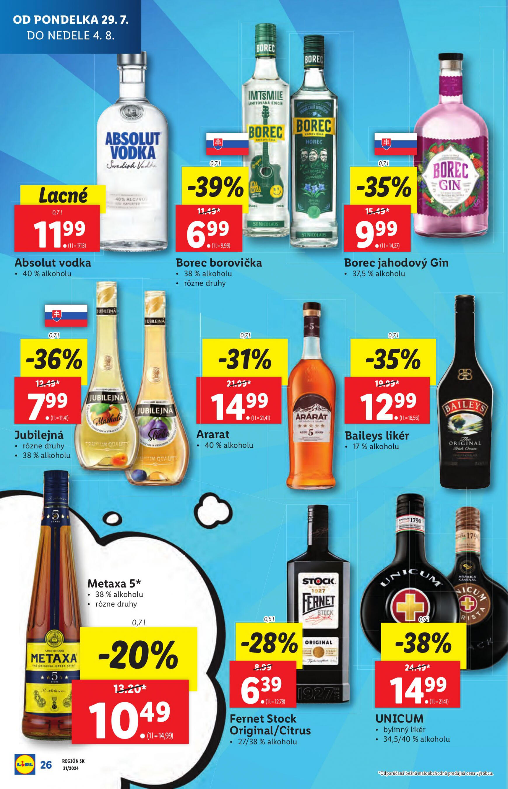 lidl - Lidl leták platný od 29.07. - 04.08. - page: 28