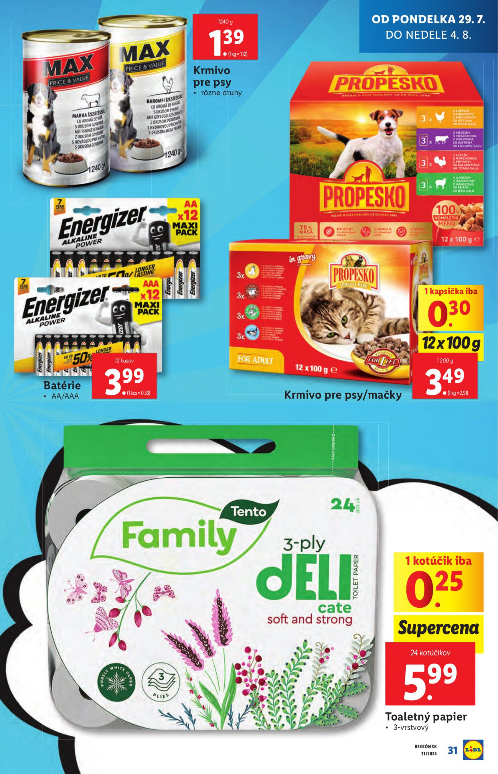 lidl - Lidl leták platný od 29.07. - 04.08. - page: 33