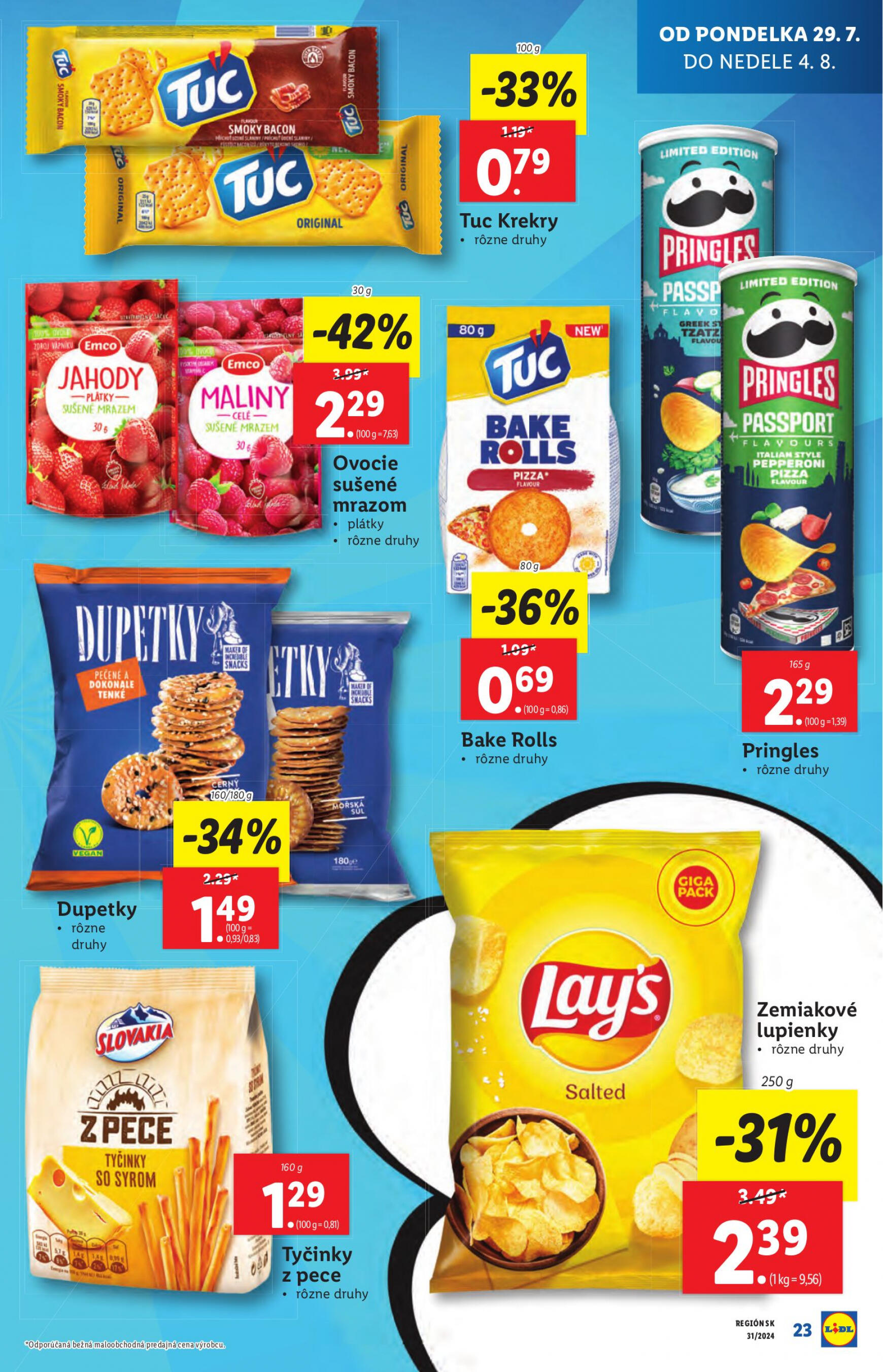 lidl - Lidl leták platný od 29.07. - 04.08. - page: 25