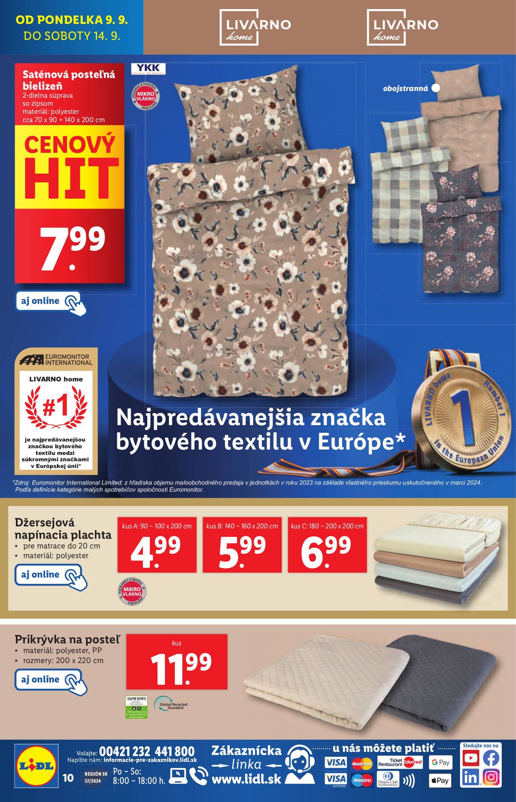 lidl - Lidl - Spotrebný tovar leták platný od 09.09. - 14.09. - page: 10