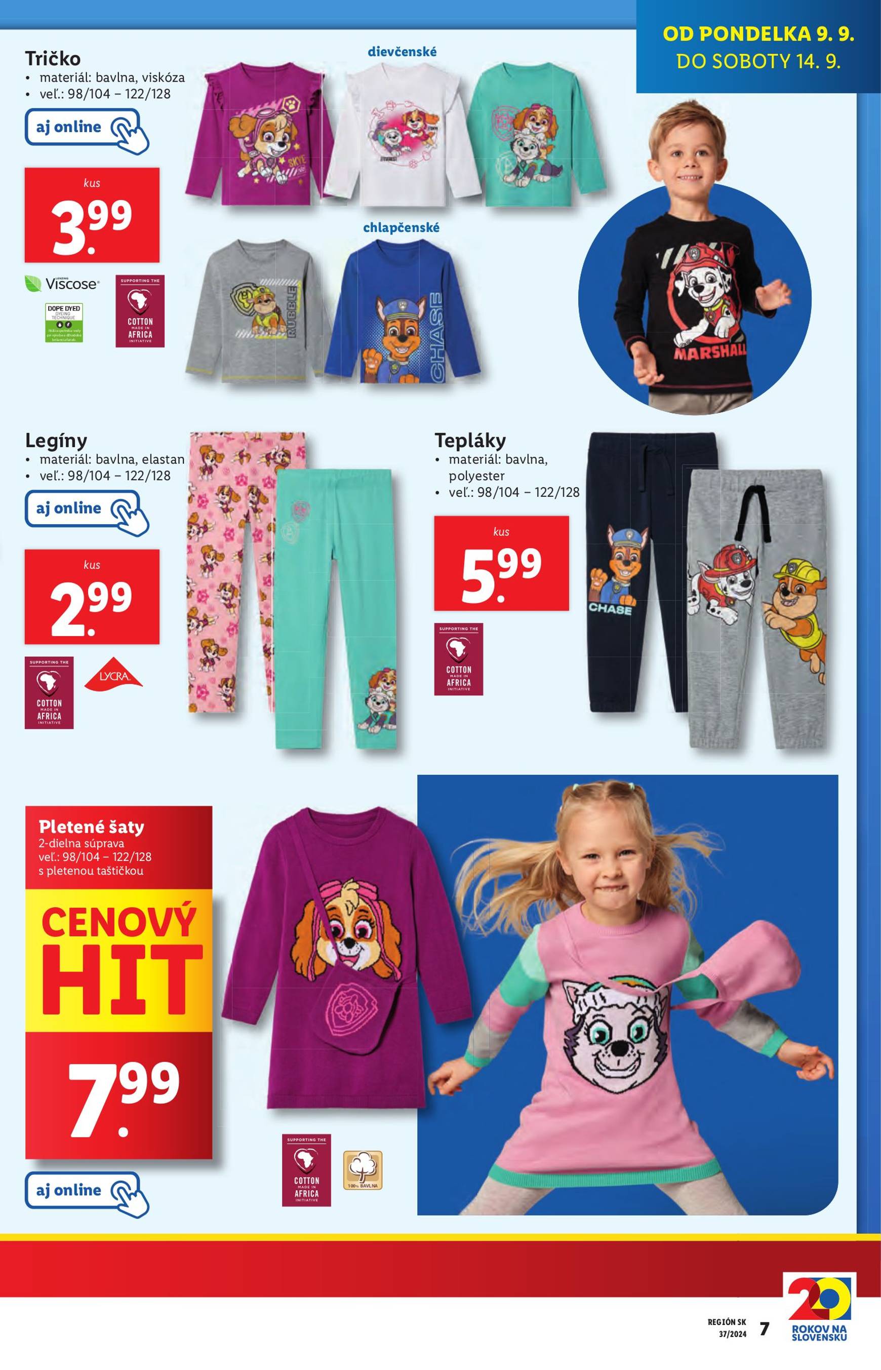 lidl - Lidl - Spotrebný tovar leták platný od 09.09. - 14.09. - page: 7