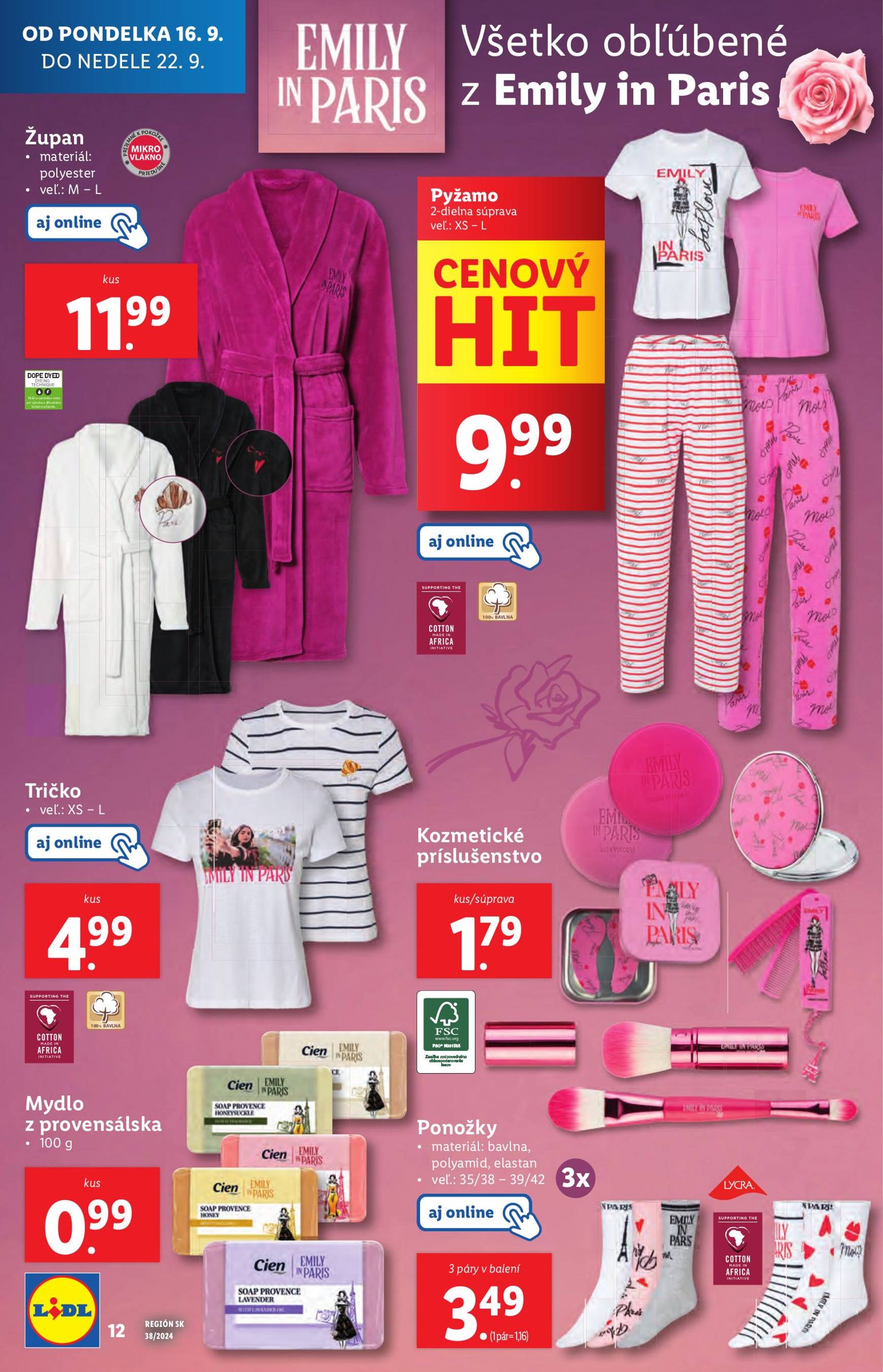 lidl - Lidl - Spotrebný tovar leták platný od 16.09. - 22.09. - page: 12