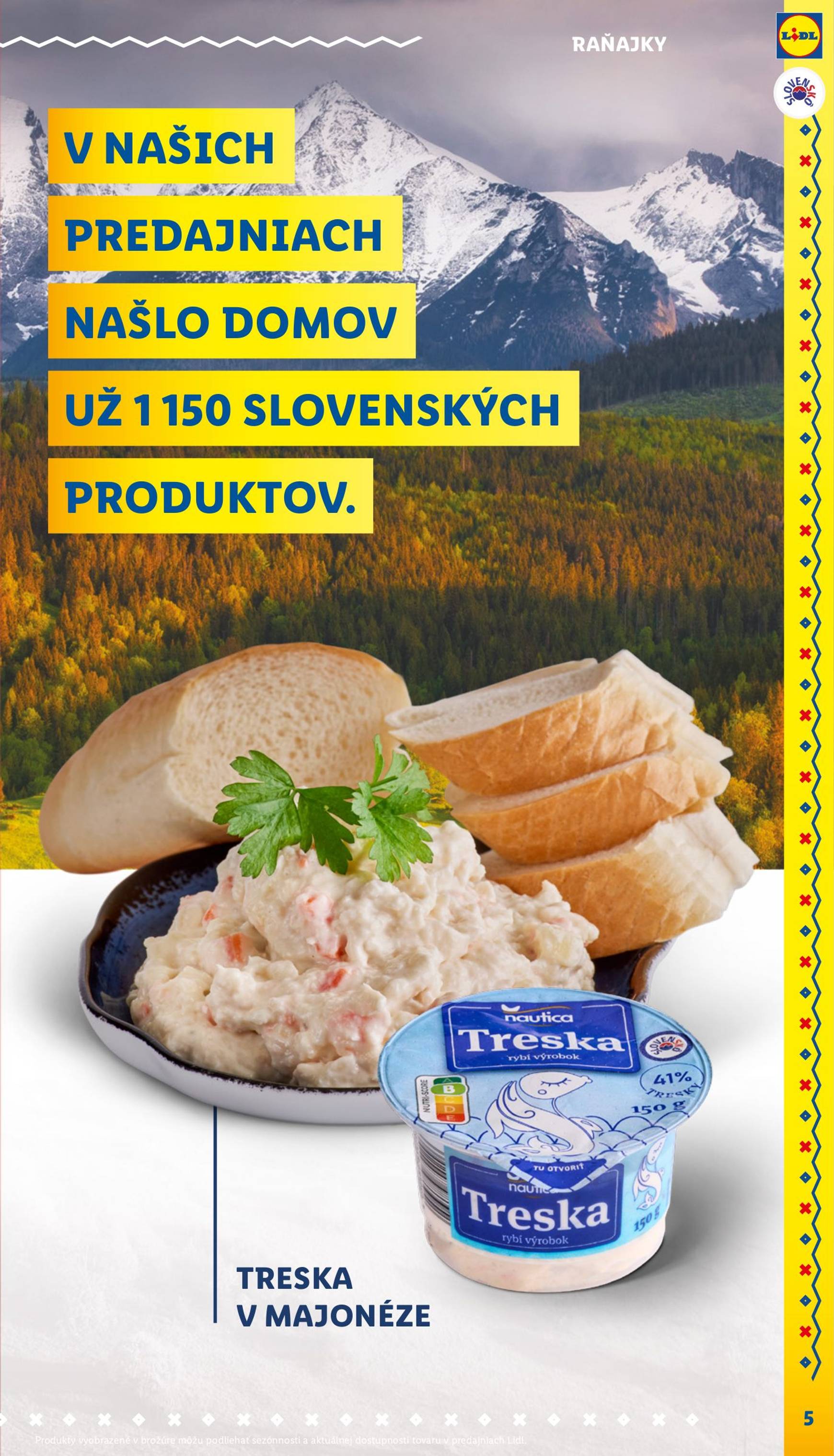 lidl - Lidl - To najlepšie zo Slovenska leták platný od 11.09. - 30.12. - page: 5