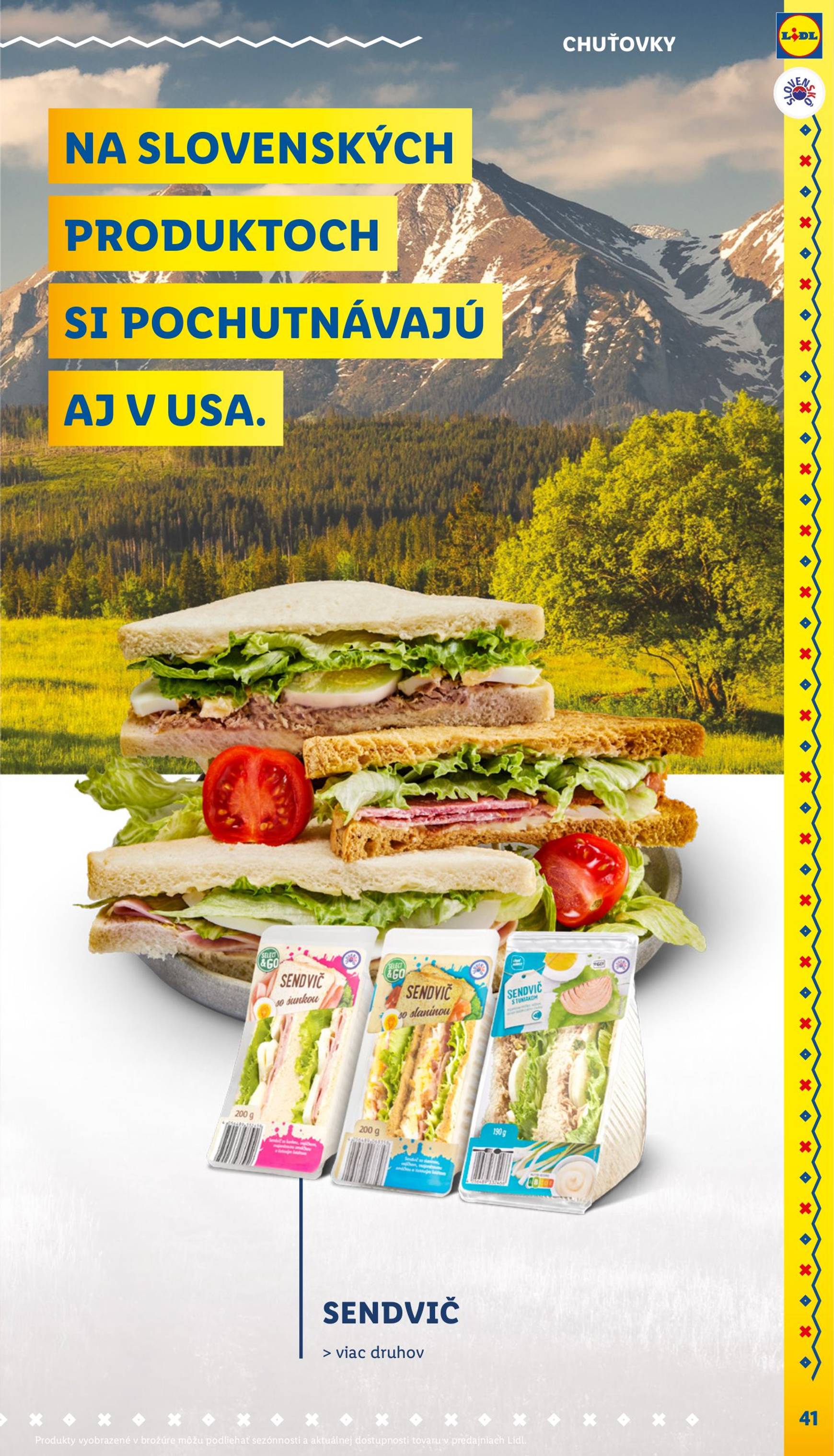 lidl - Lidl - To najlepšie zo Slovenska leták platný od 11.09. - 30.12. - page: 41