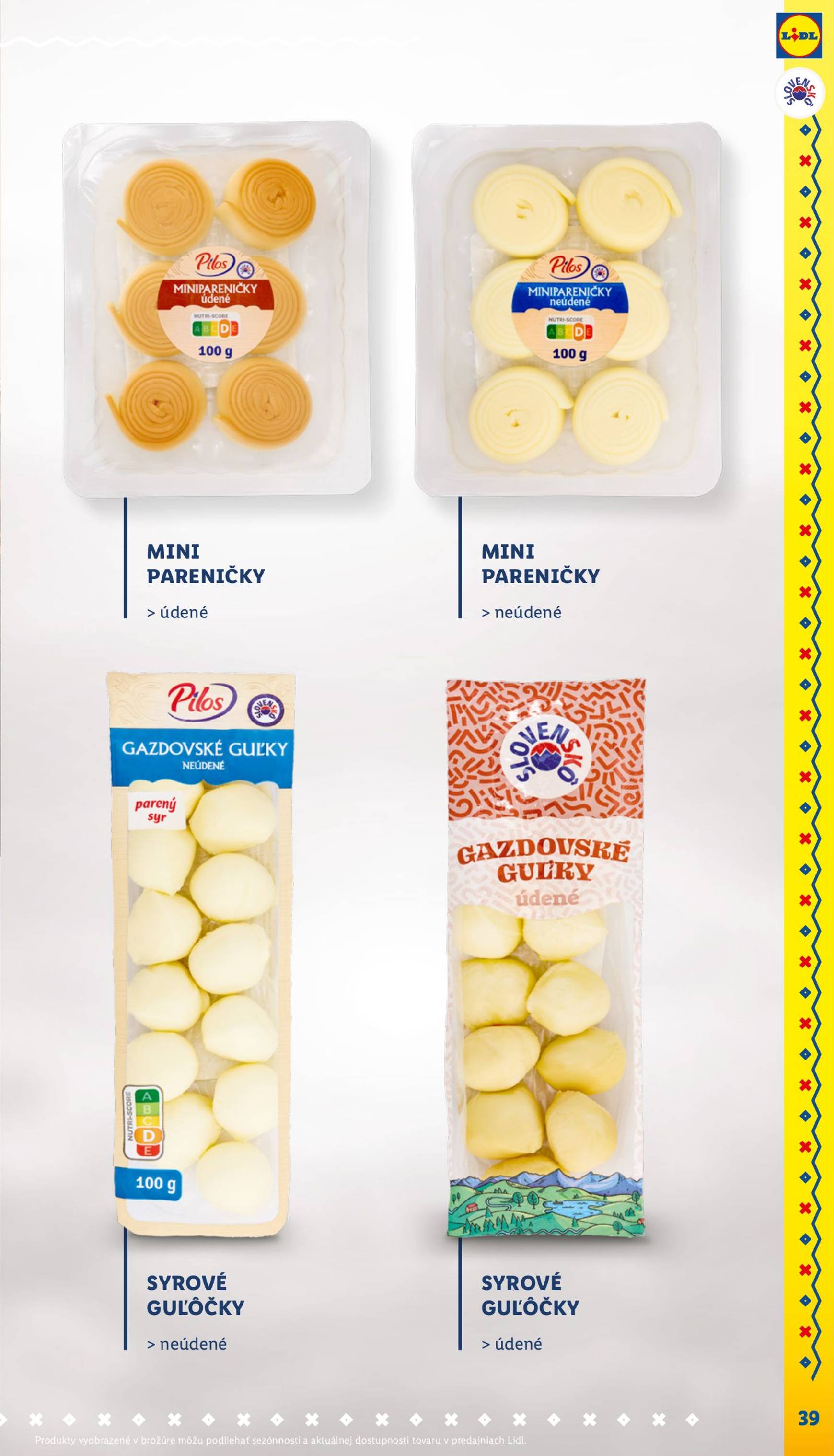 lidl - Lidl - To najlepšie zo Slovenska leták platný od 11.09. - 30.12. - page: 39