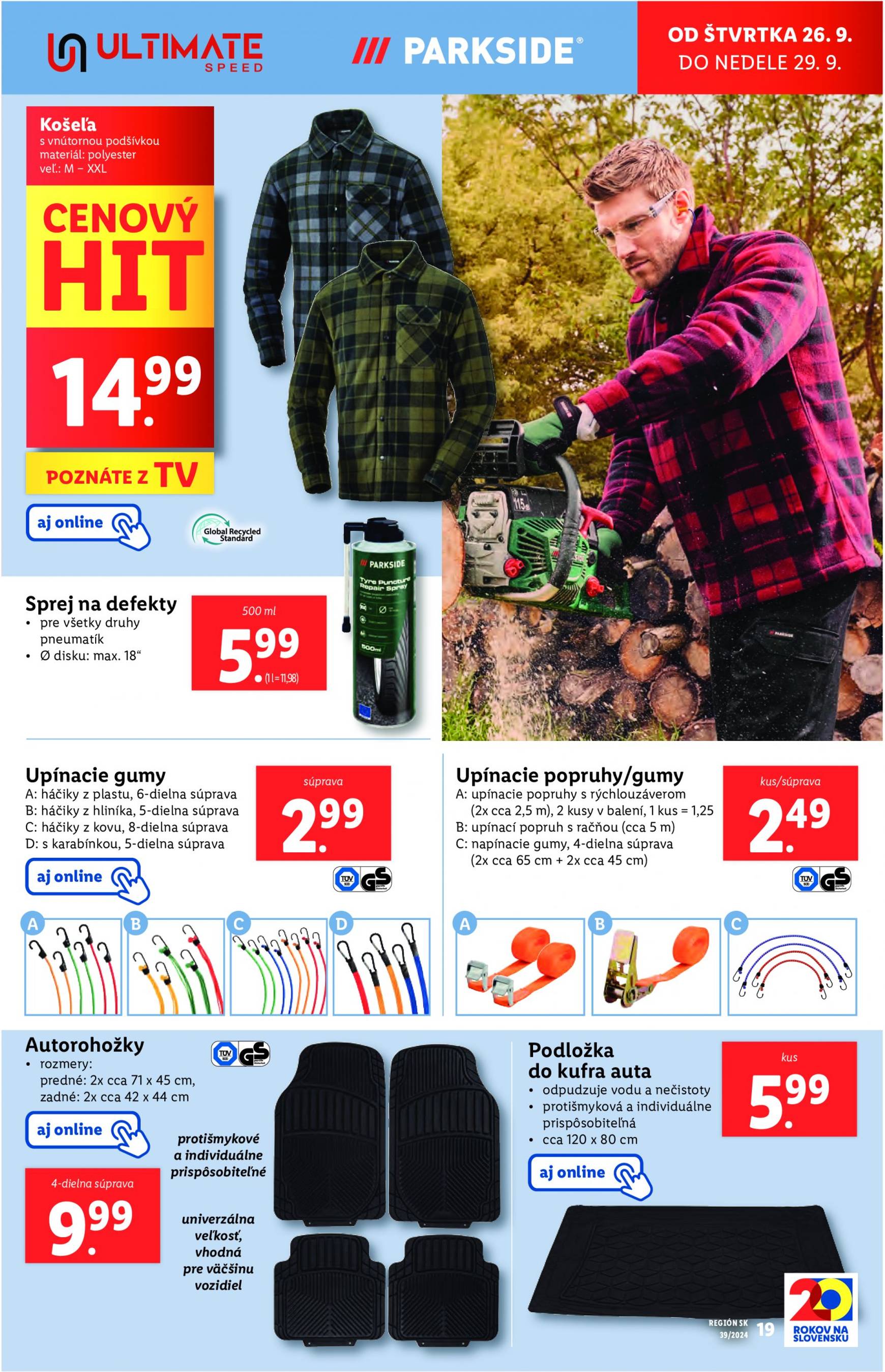 lidl - Lidl - Spotrebný tovar leták platný od 23.09. - 29.09. - page: 21