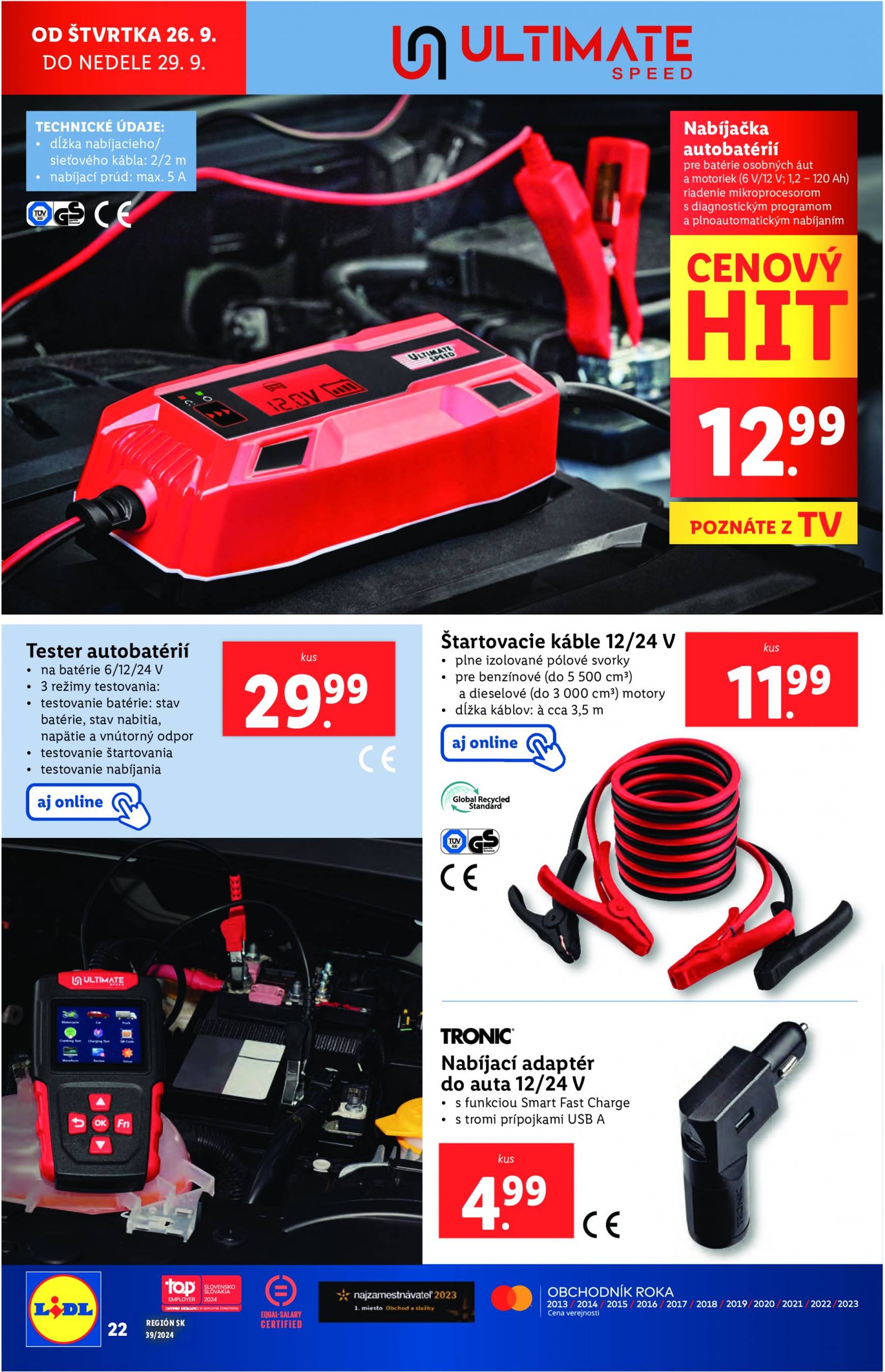 lidl - Lidl - Spotrebný tovar leták platný od 23.09. - 29.09. - page: 24