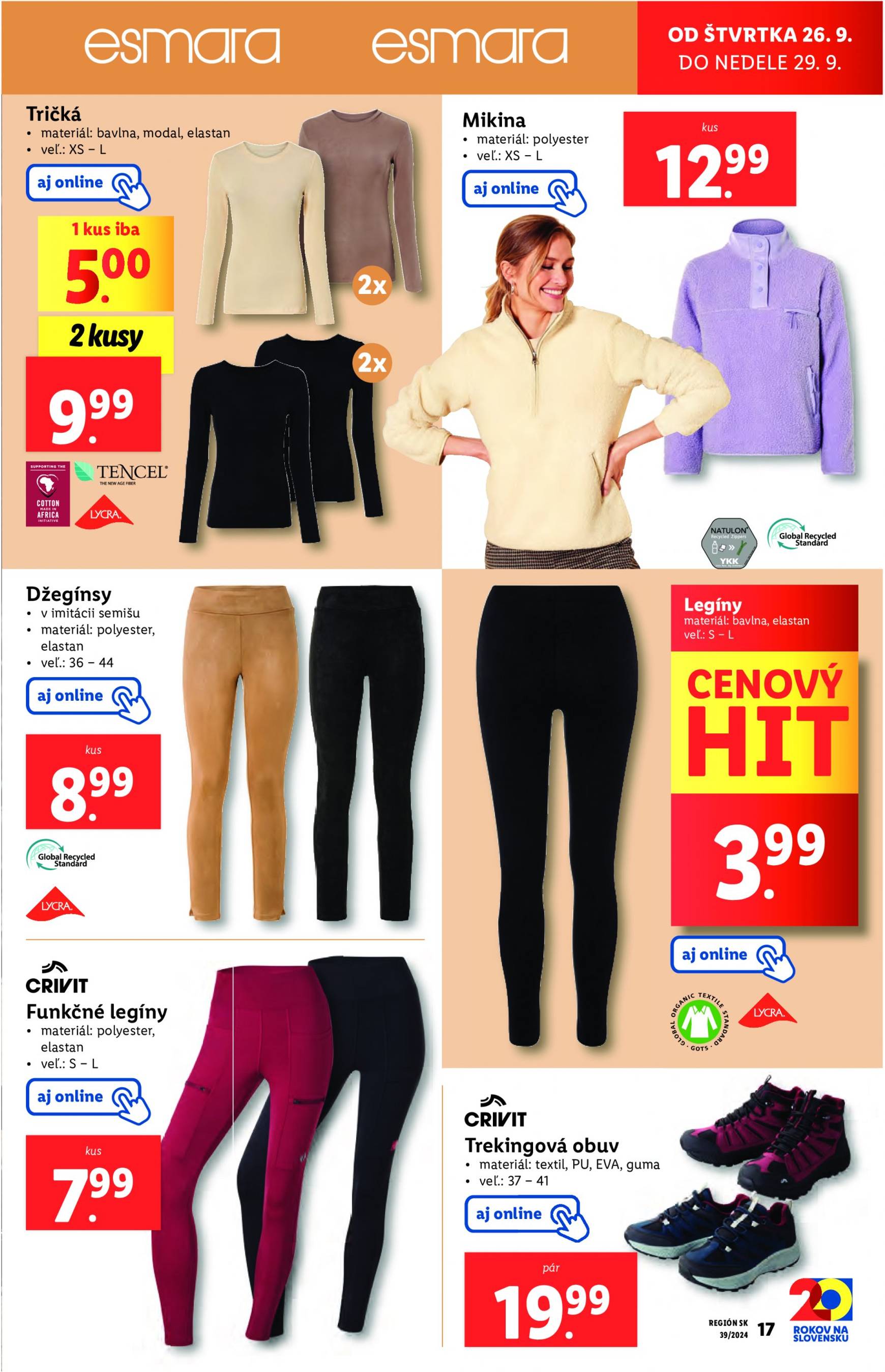 lidl - Lidl - Spotrebný tovar leták platný od 23.09. - 29.09. - page: 19