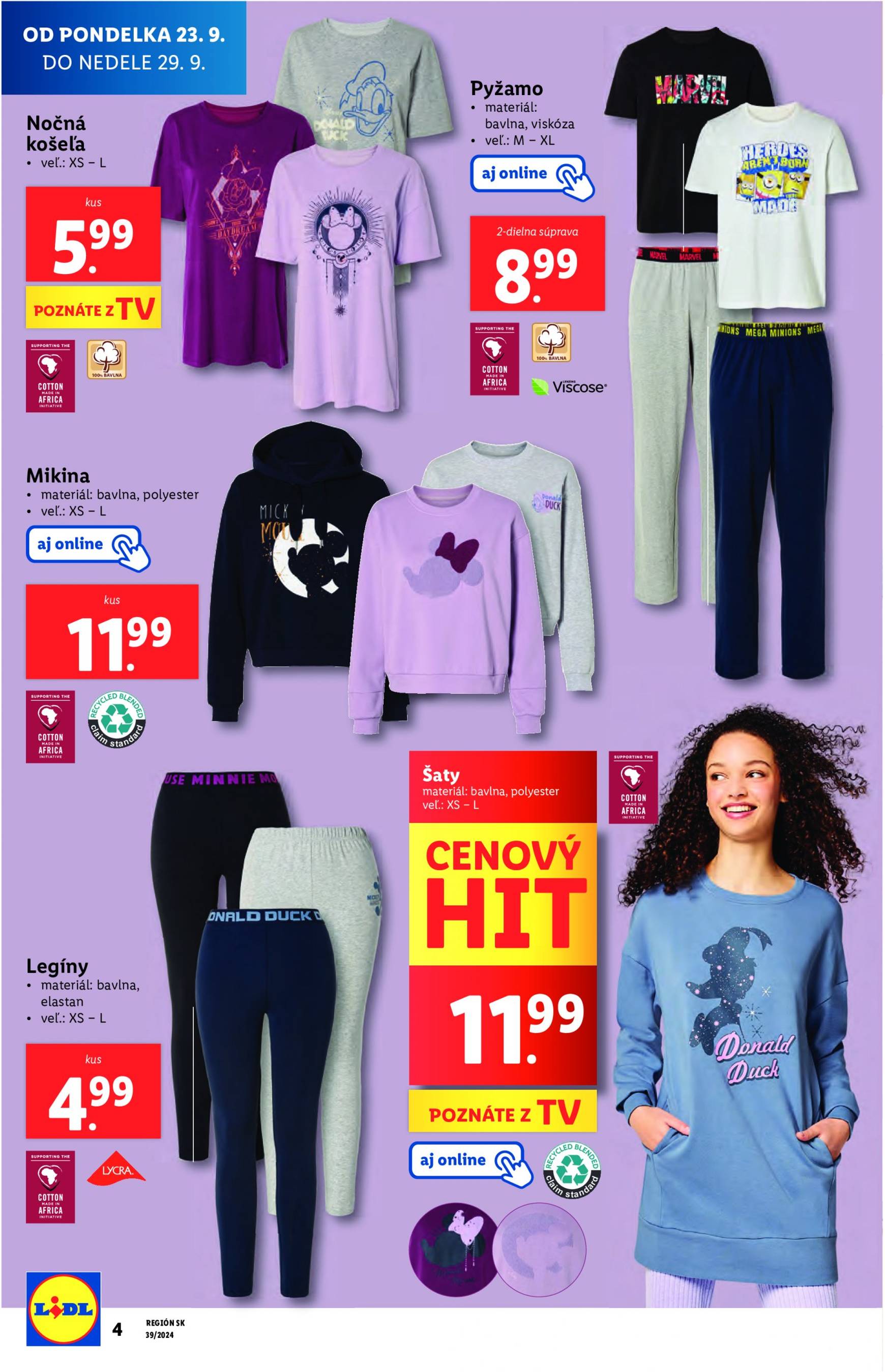 lidl - Lidl - Spotrebný tovar leták platný od 23.09. - 29.09. - page: 4