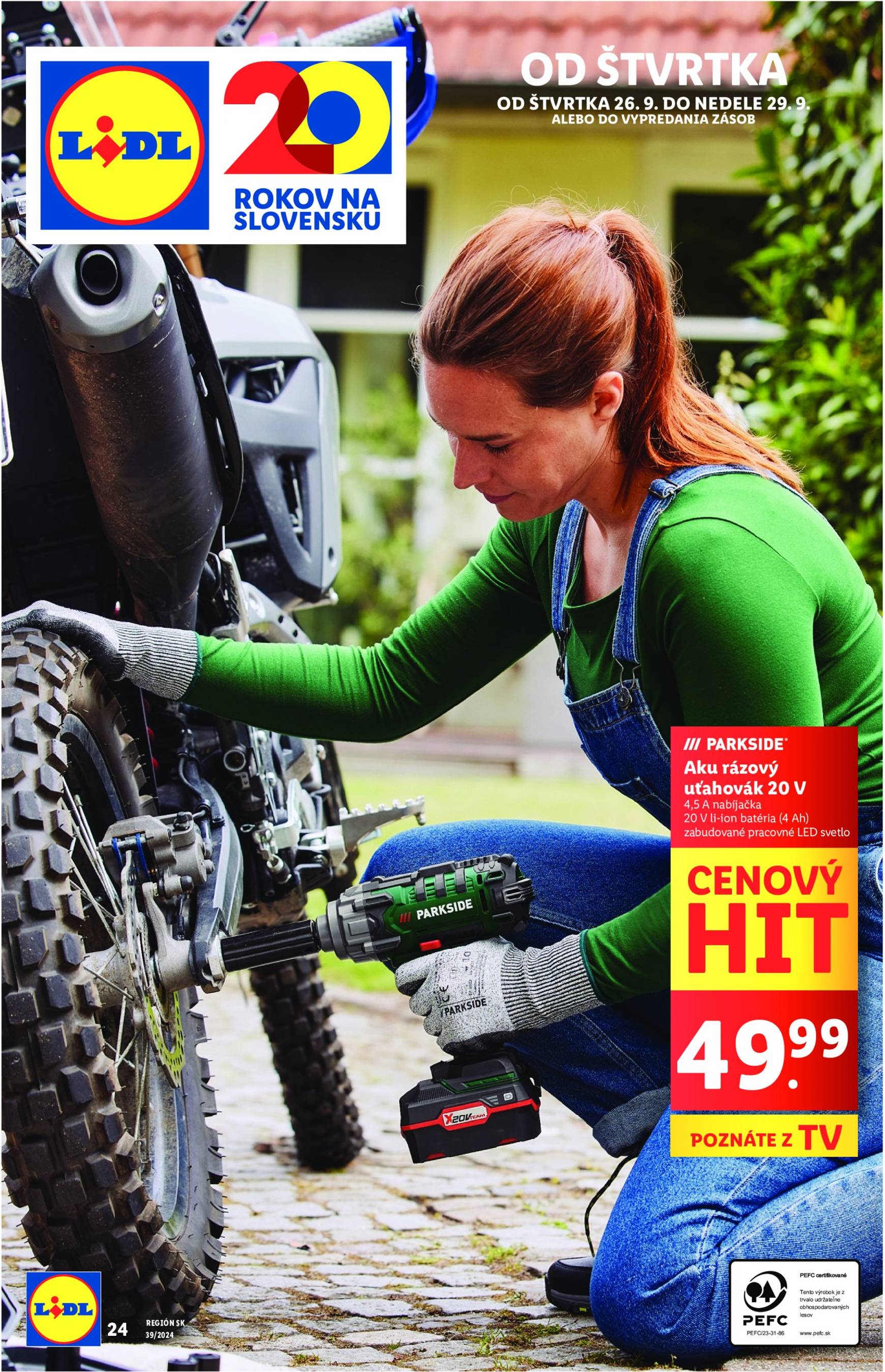 lidl - Lidl - Spotrebný tovar leták platný od 23.09. - 29.09. - page: 15