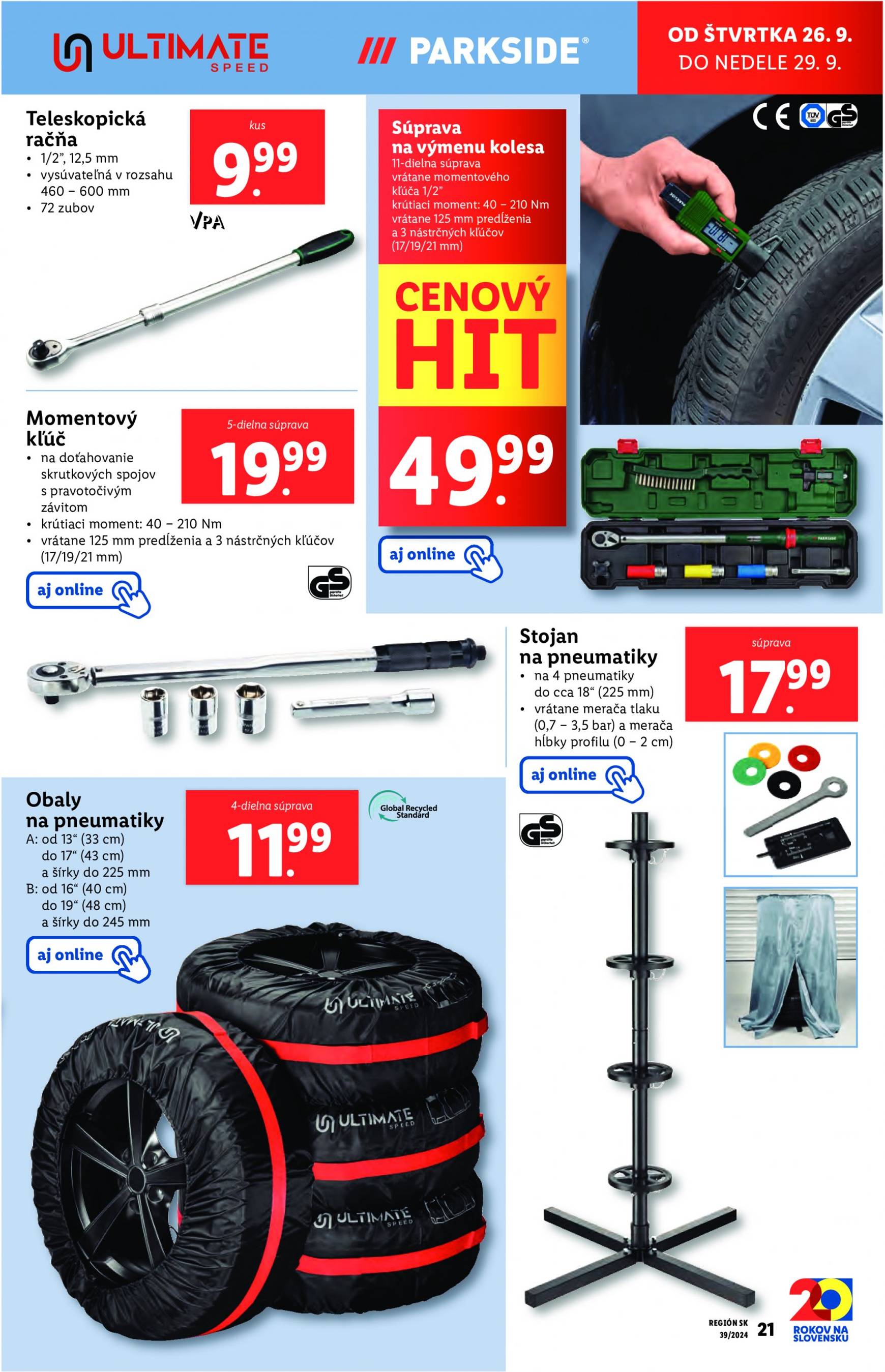 lidl - Lidl - Spotrebný tovar leták platný od 23.09. - 29.09. - page: 23