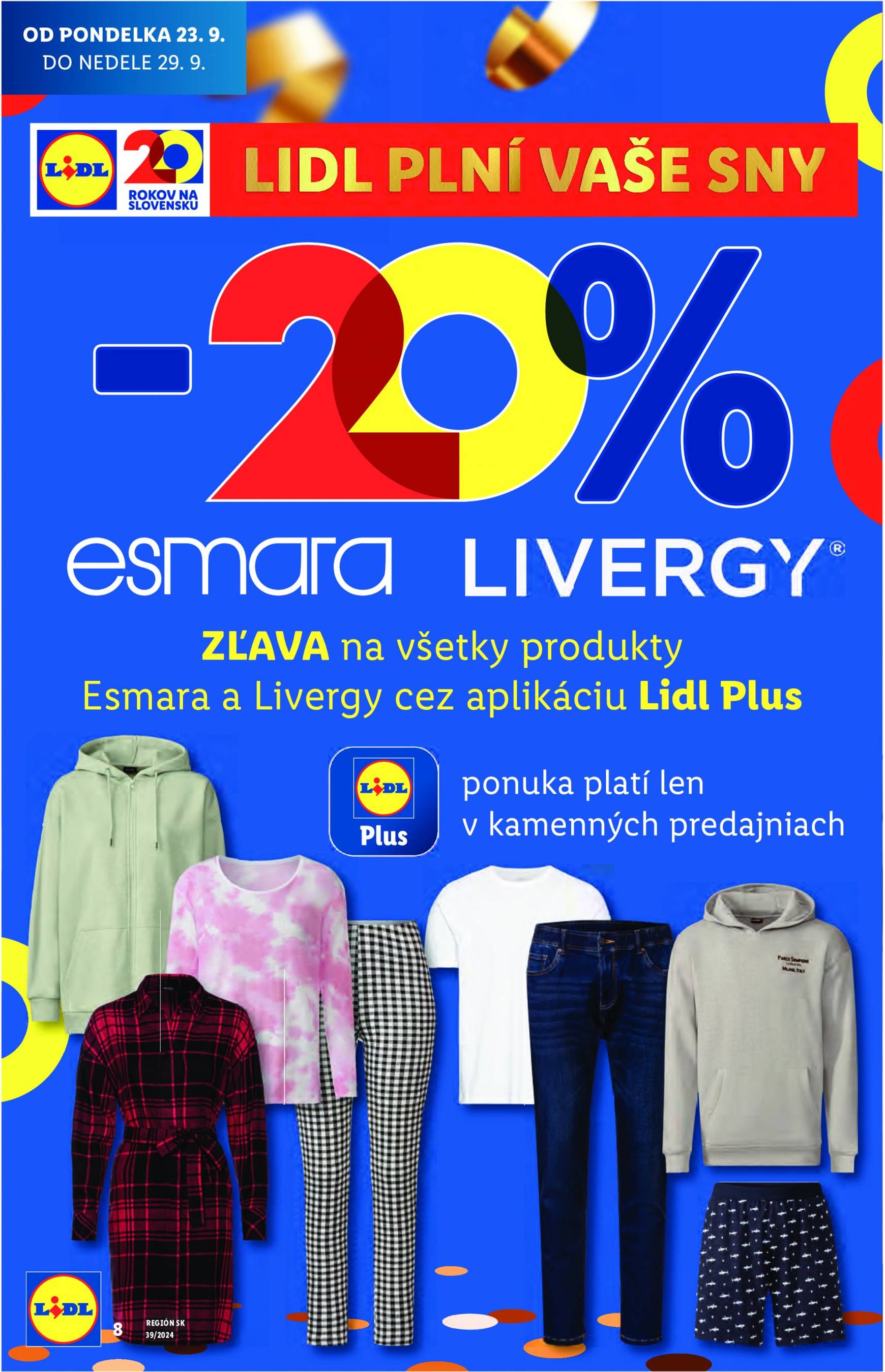 lidl - Lidl - Spotrebný tovar leták platný od 23.09. - 29.09. - page: 8