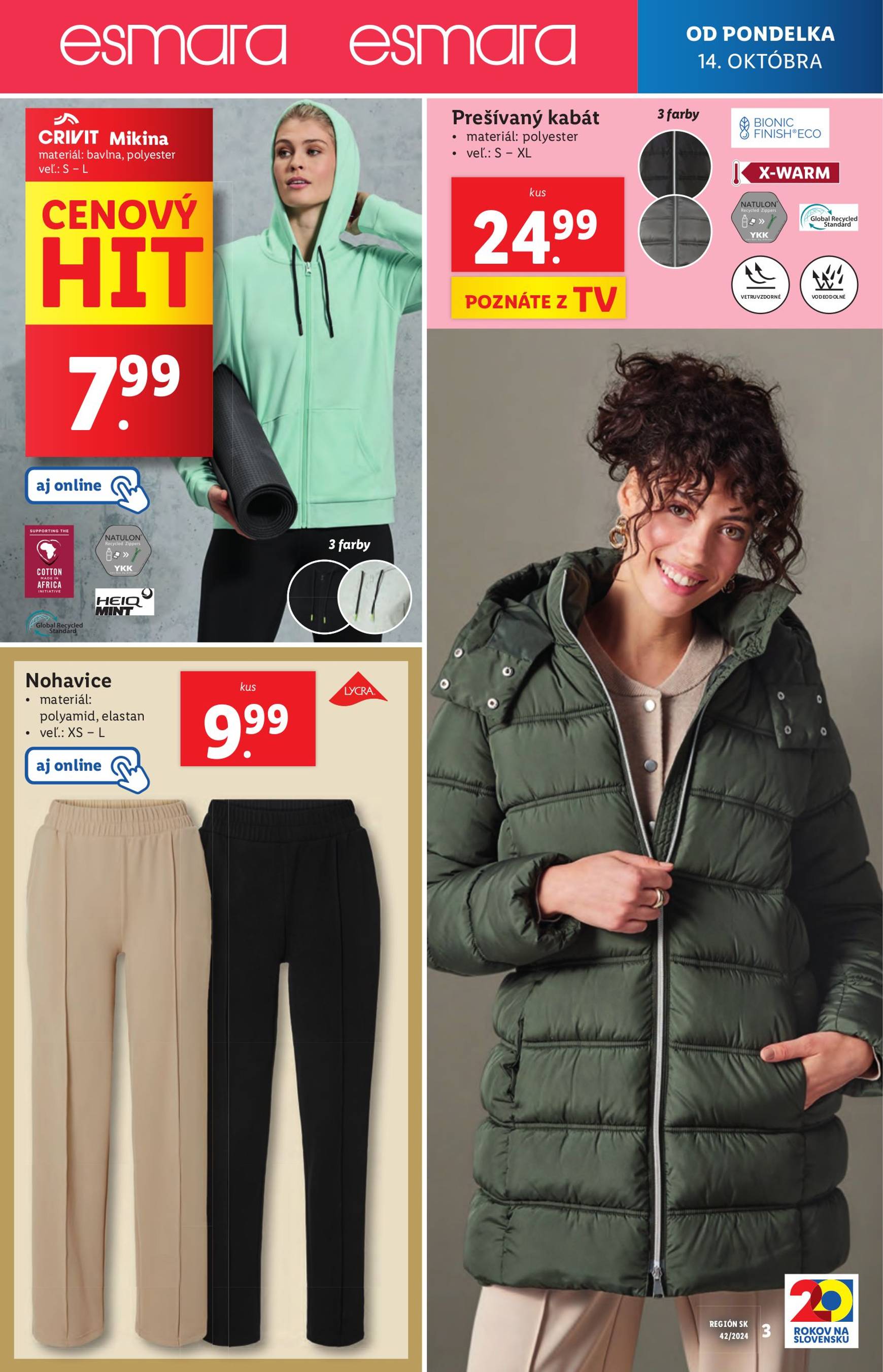 lidl - Lidl - Spotrebný tovar leták platný od 14.10. - 20.10. - page: 3