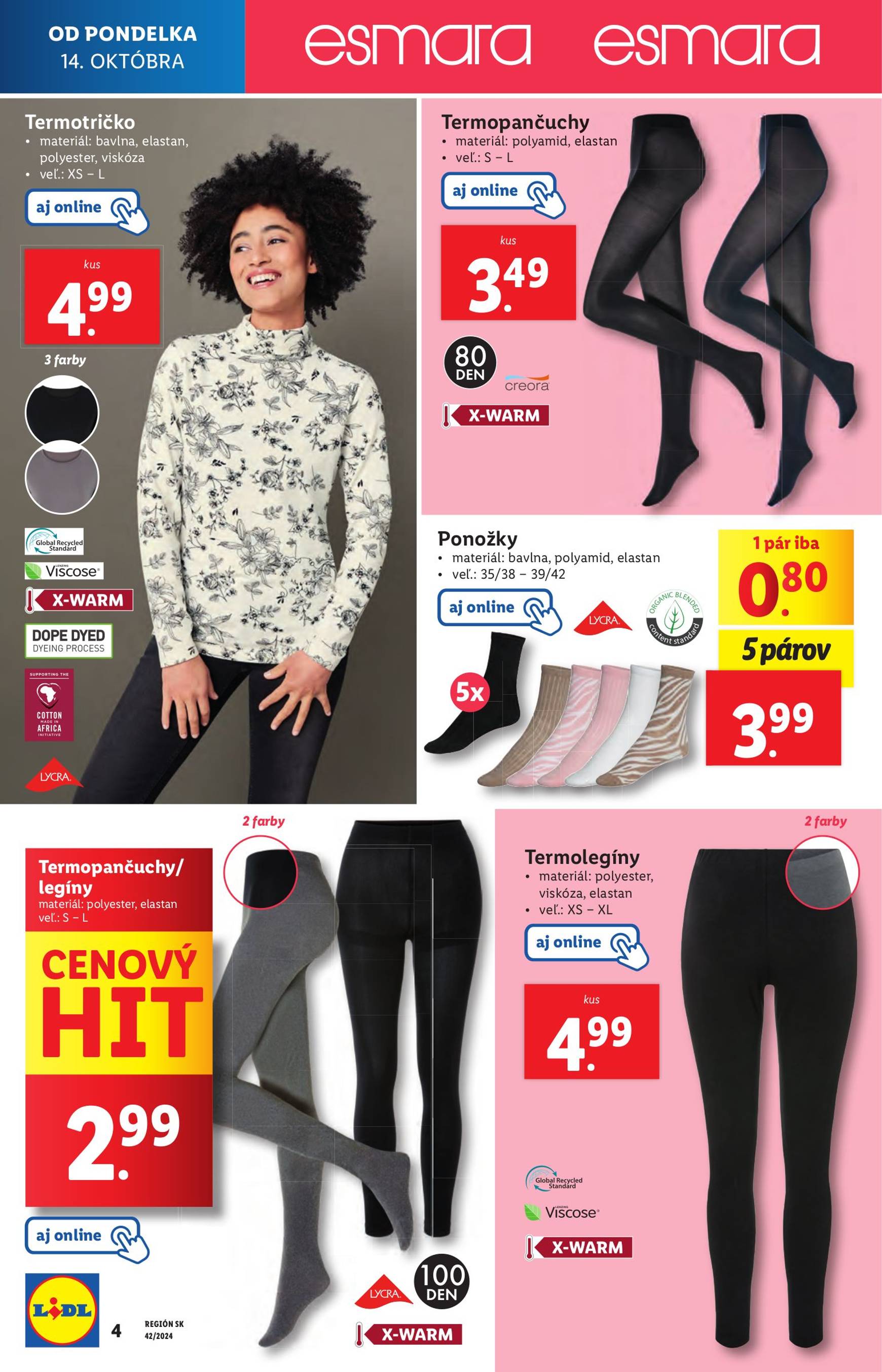 lidl - Lidl - Spotrebný tovar leták platný od 14.10. - 20.10. - page: 4