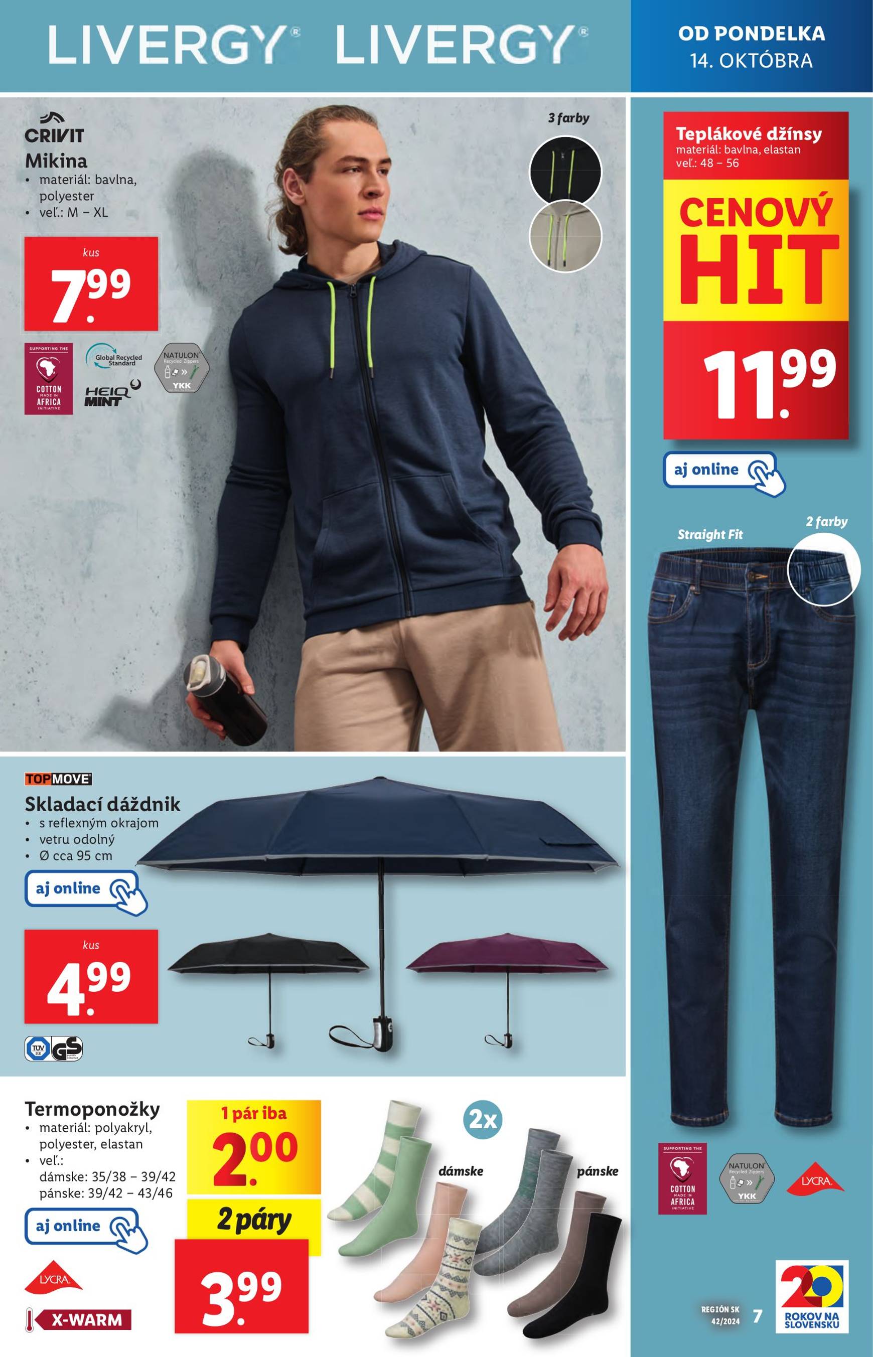 lidl - Lidl - Spotrebný tovar leták platný od 14.10. - 20.10. - page: 7