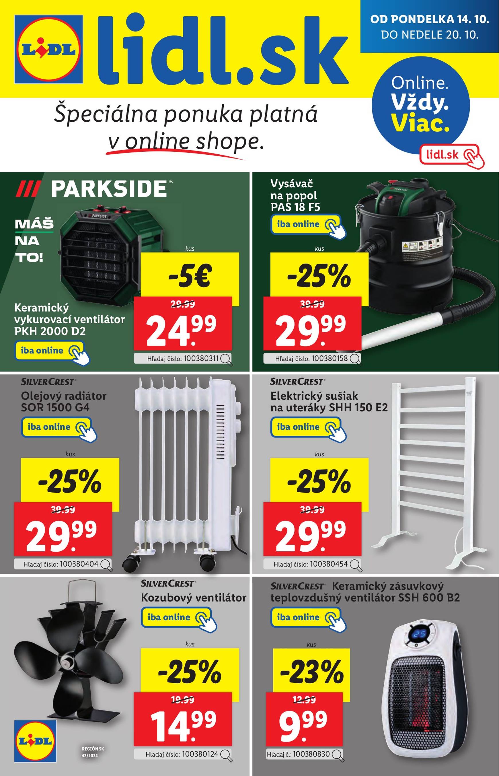 lidl - Lidl - Spotrebný tovar leták platný od 14.10. - 20.10. - page: 10