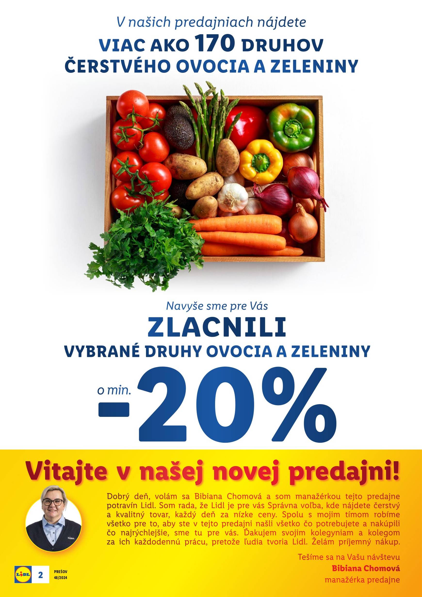 lidl - Lidl - Nová predajňa Prešov leták platný od 28.11. - 04.12. - page: 2