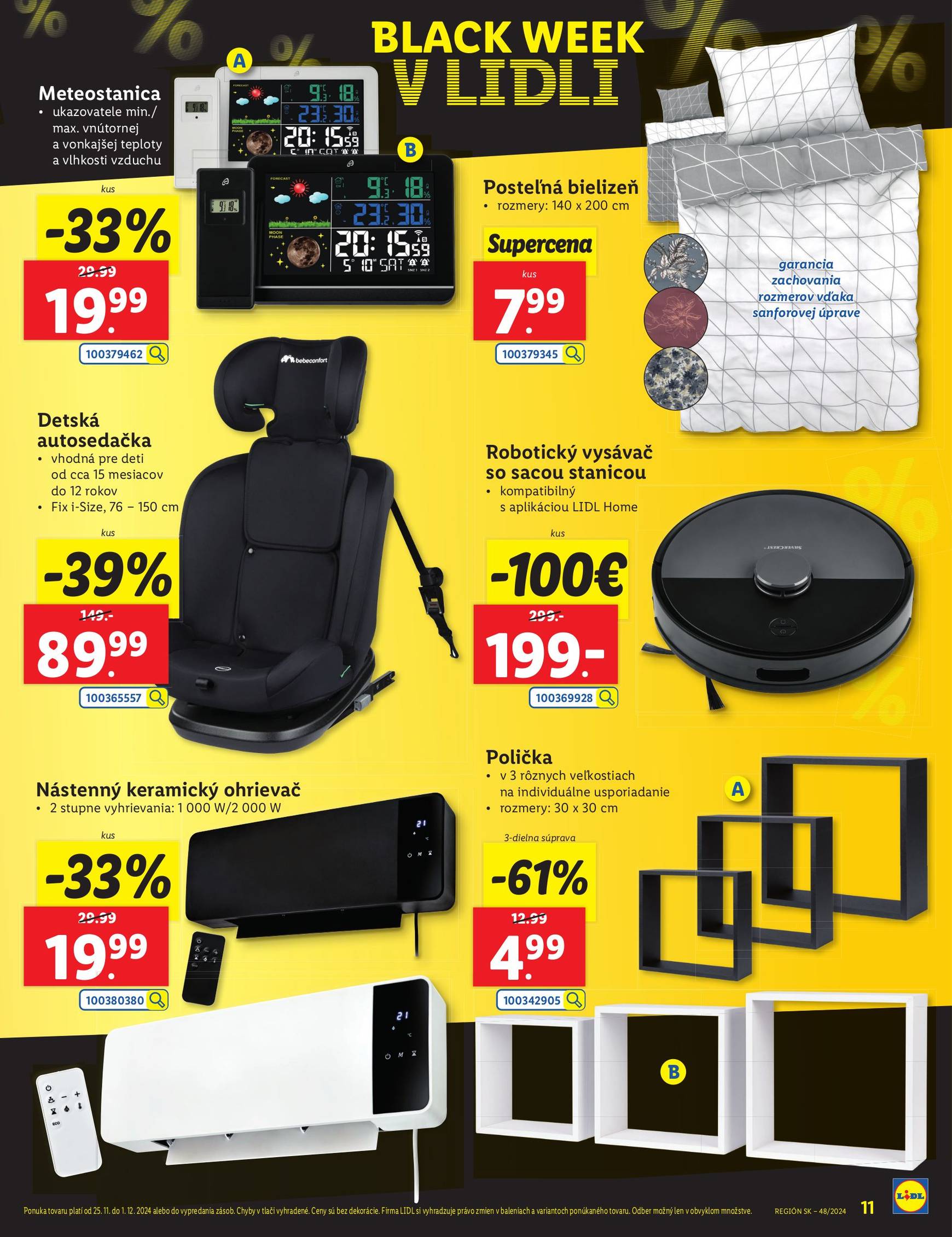 lidl - Lidl.sk - Black Friday leták platný od 25.11. - 01.12. - page: 11