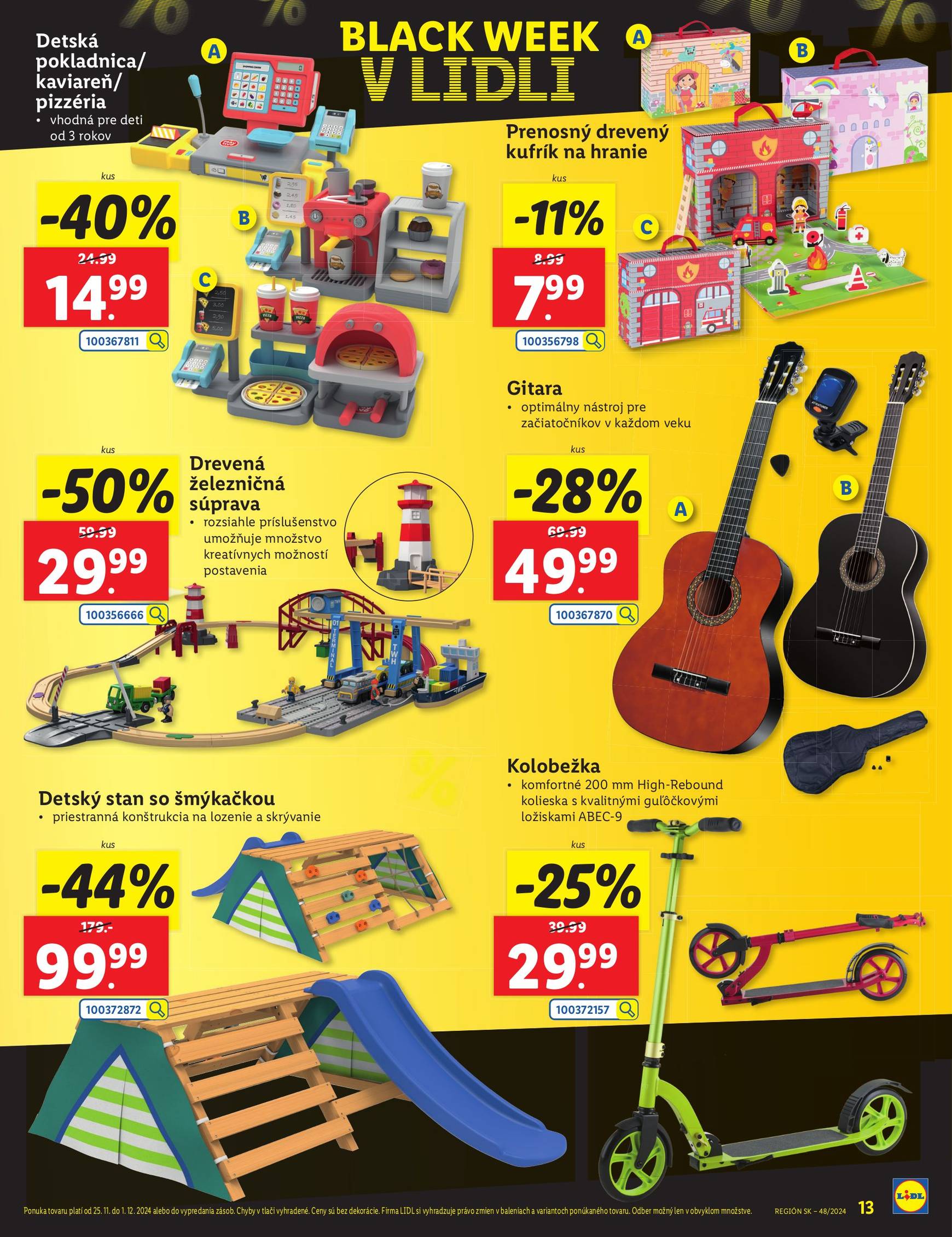 lidl - Lidl.sk - Black Friday leták platný od 25.11. - 01.12. - page: 13