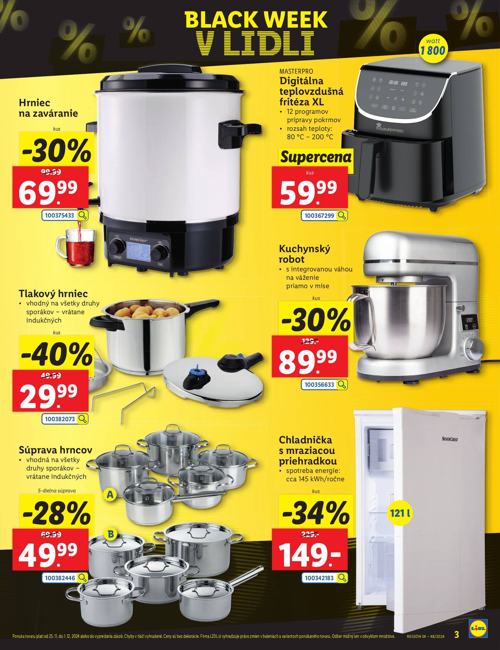 lidl - Lidl.sk - Black Friday leták platný od 25.11. - 01.12. - page: 3