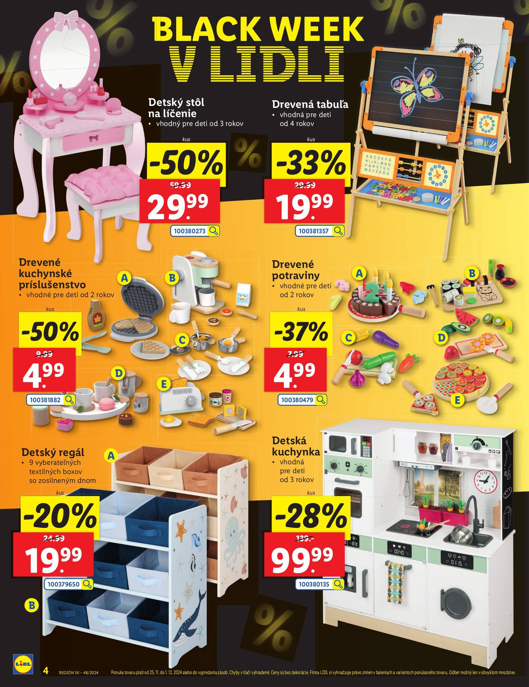 lidl - Lidl.sk - Black Friday leták platný od 25.11. - 01.12. - page: 4