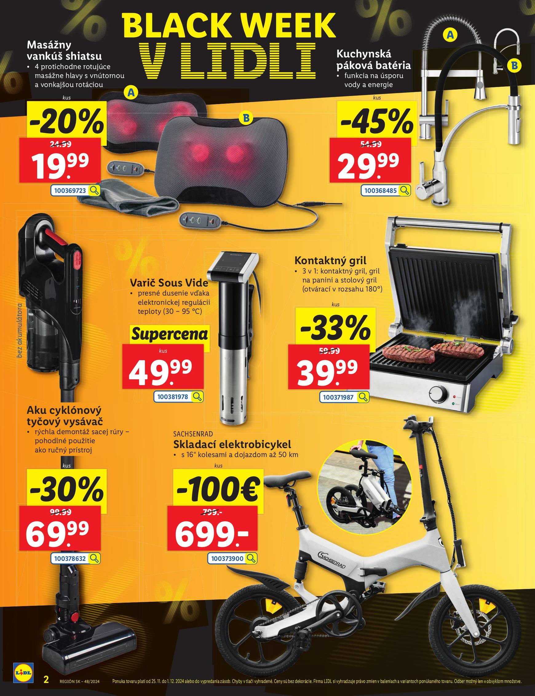 lidl - Lidl.sk - Black Friday leták platný od 25.11. - 01.12. - page: 2