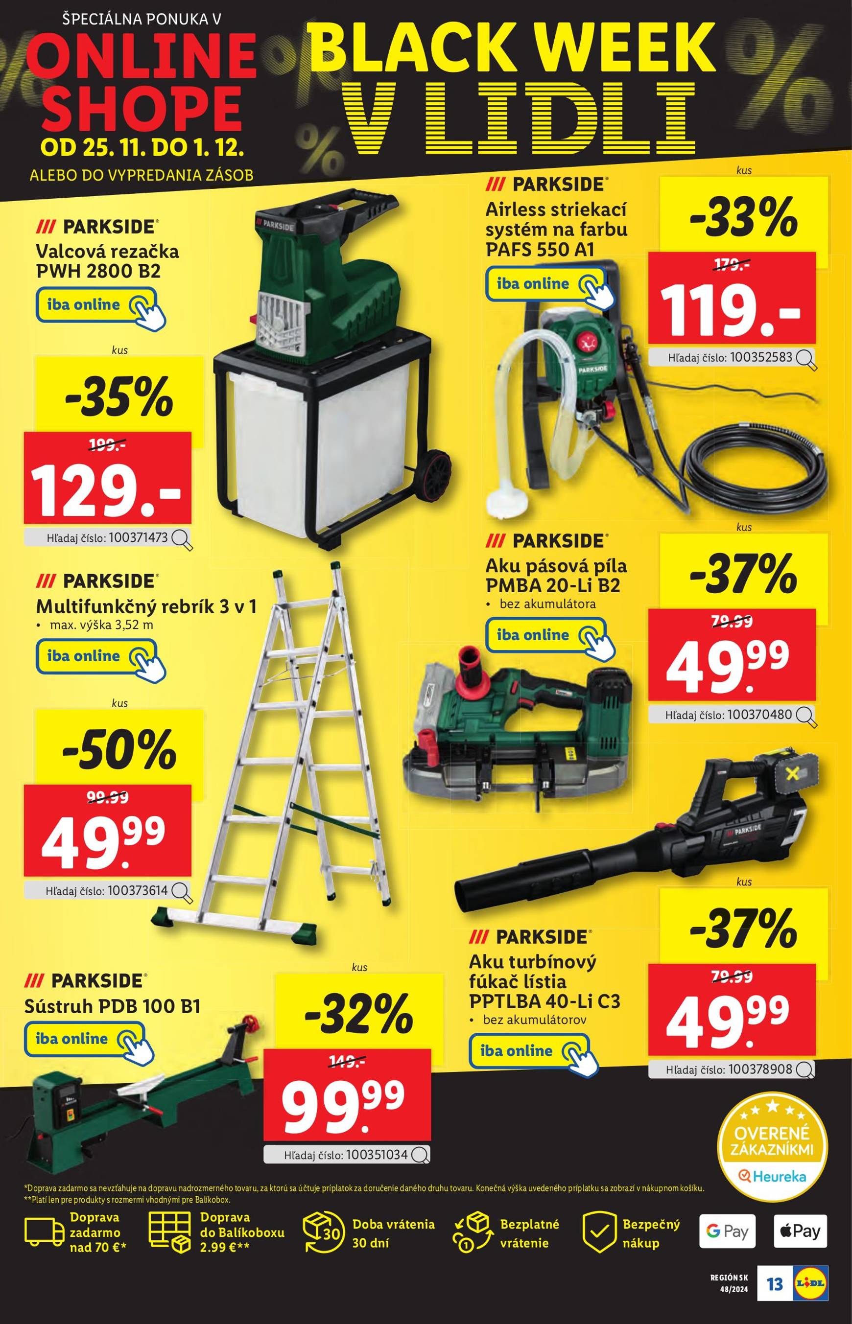 lidl - Lidl - Black Friday leták platný od 25.11. - 01.12. - page: 13