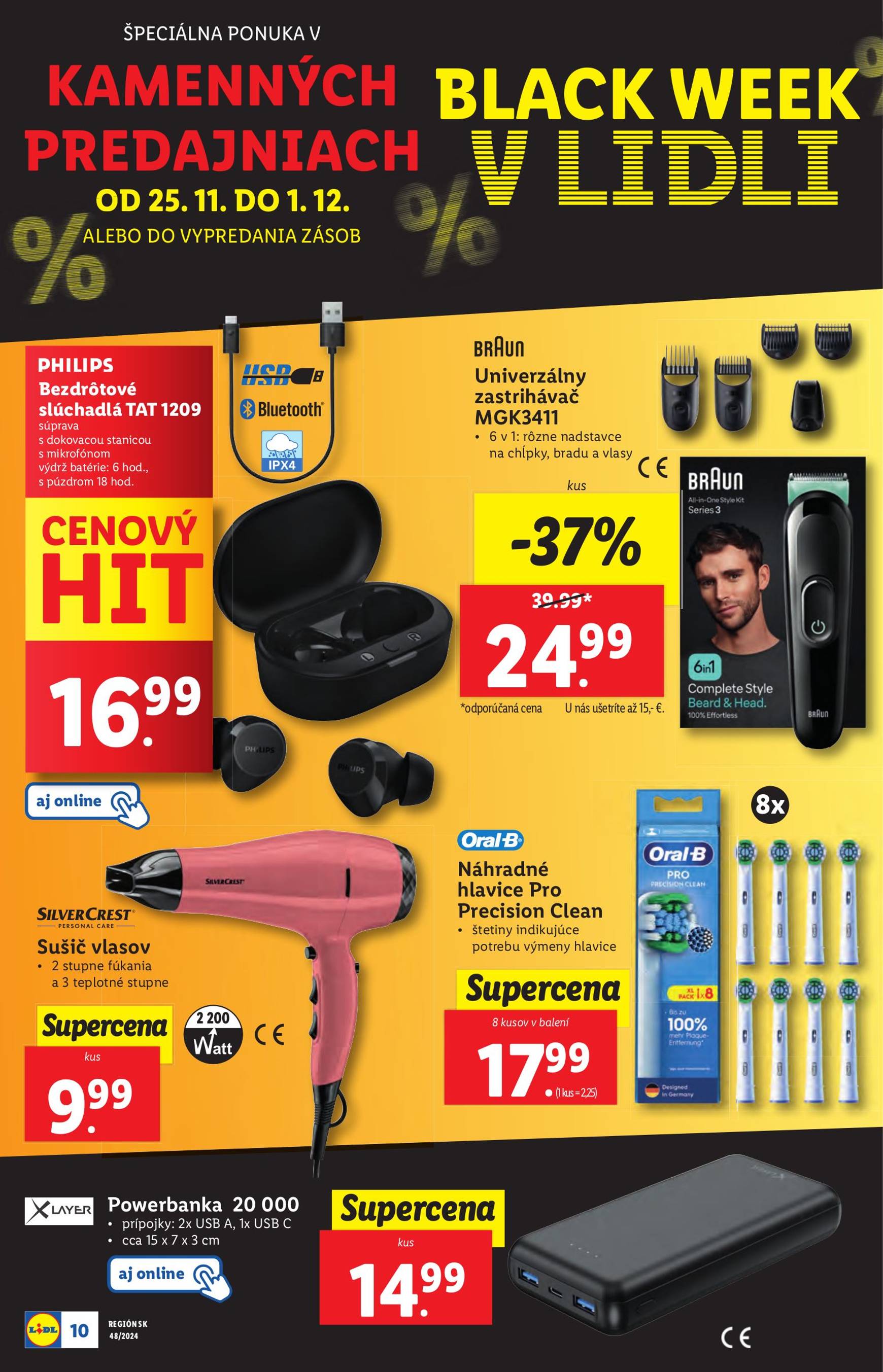 lidl - Lidl - Black Friday leták platný od 25.11. - 01.12. - page: 10