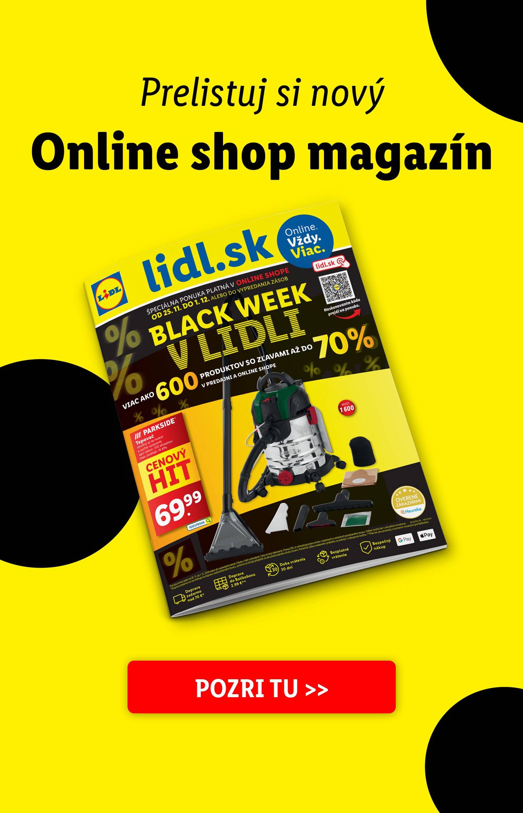 lidl - Lidl - Black Friday leták platný od 25.11. - 01.12. - page: 47