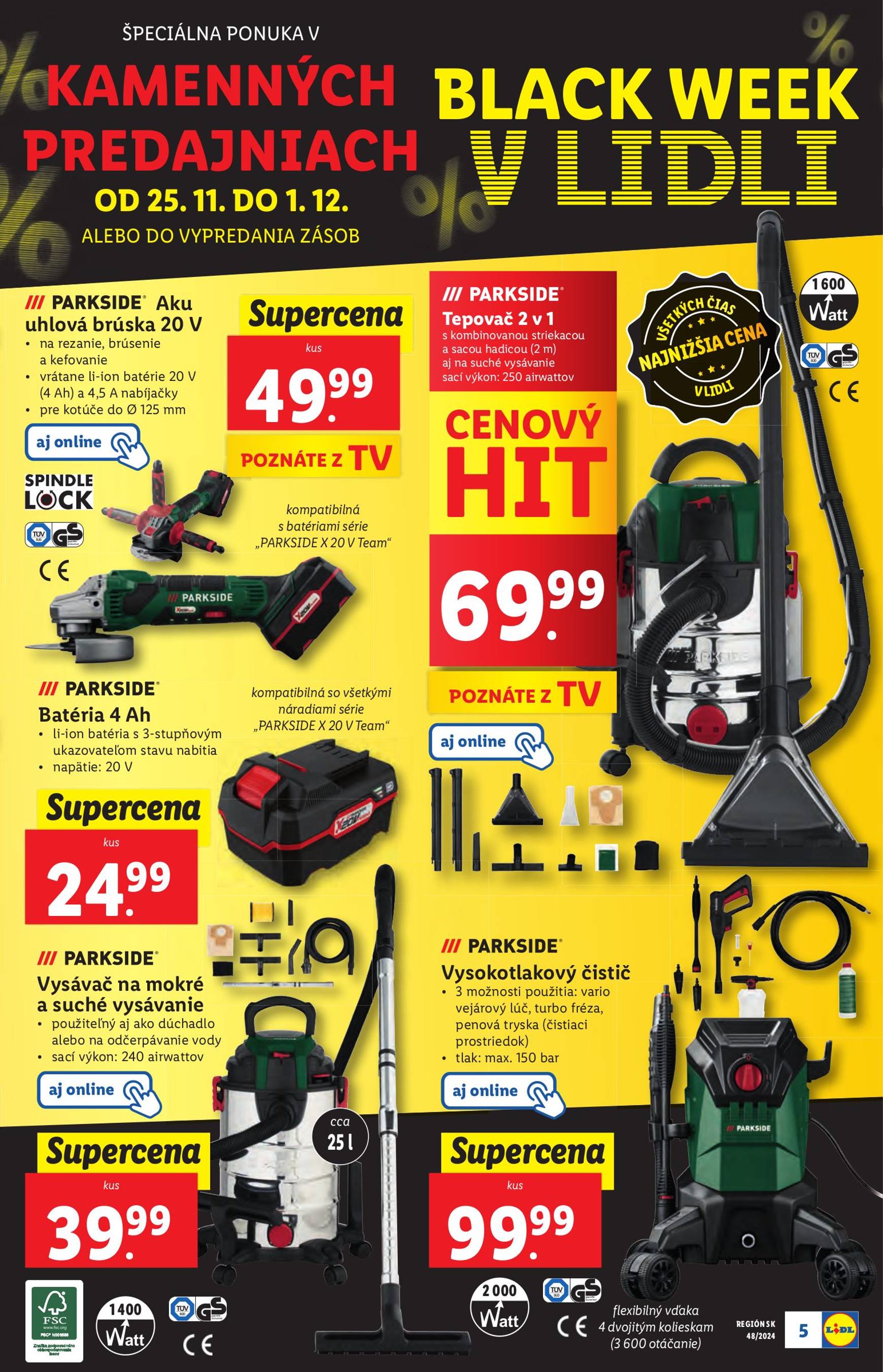 lidl - Lidl - Black Friday leták platný od 25.11. - 01.12. - page: 5