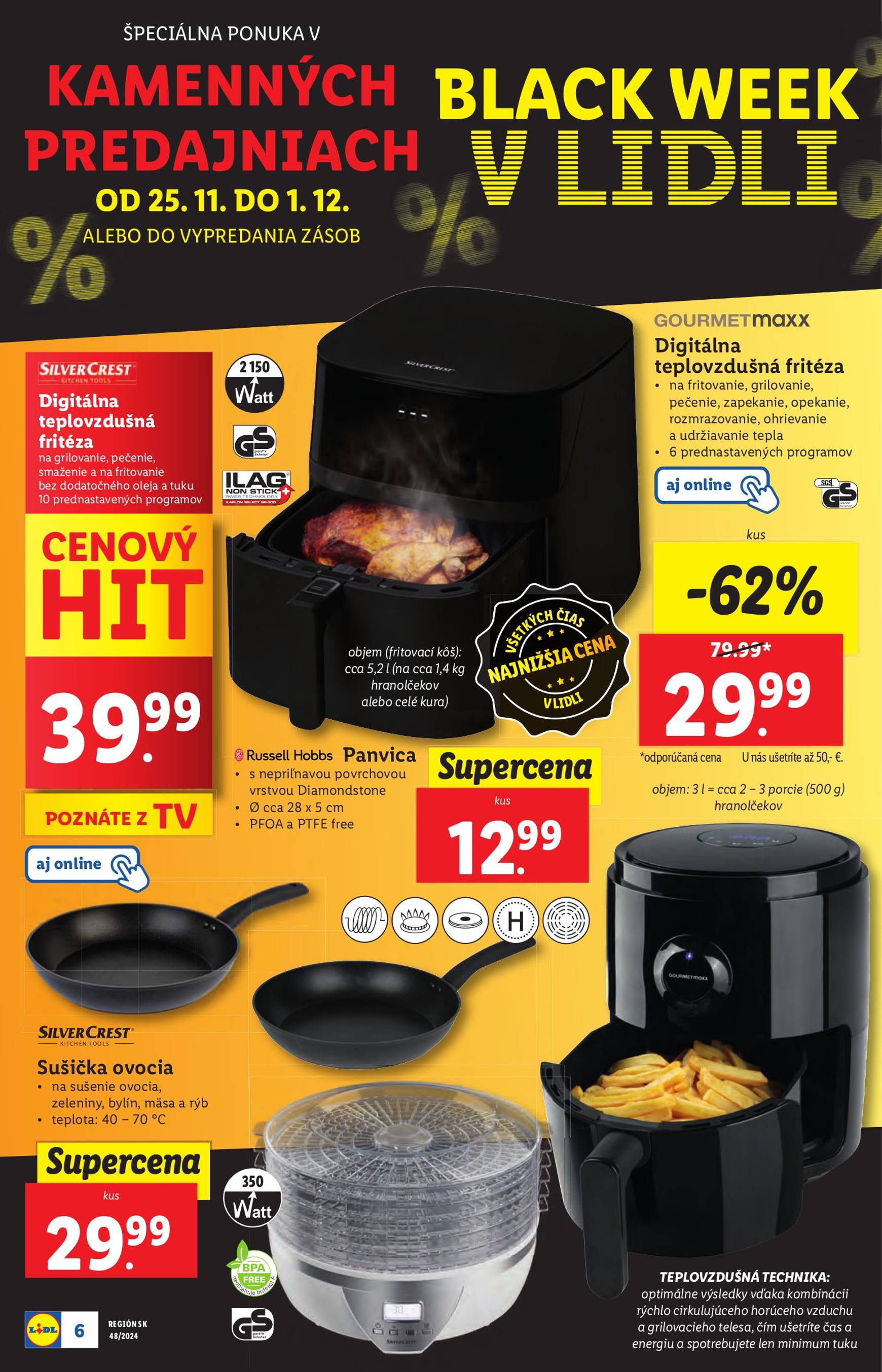 lidl - Lidl - Black Friday leták platný od 25.11. - 01.12. - page: 6