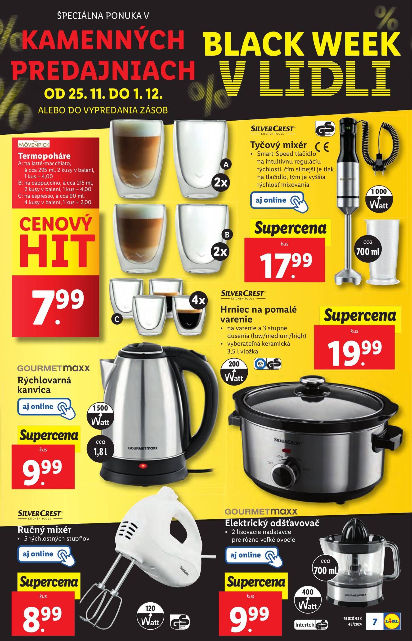 lidl - Lidl - Black Friday leták platný od 25.11. - 01.12. - page: 7